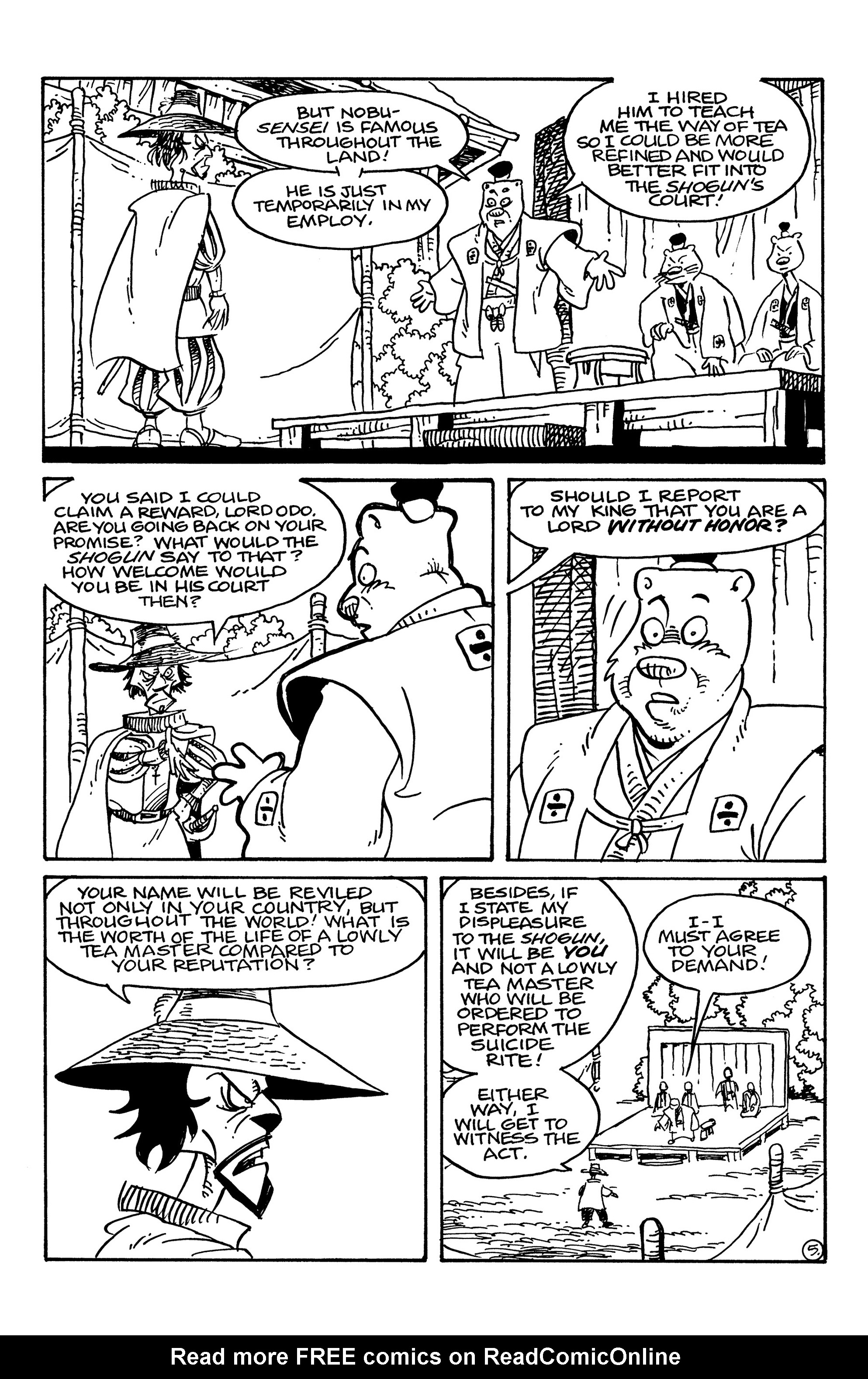 Read online Usagi Yojimbo (1996) comic -  Issue #150 - 7