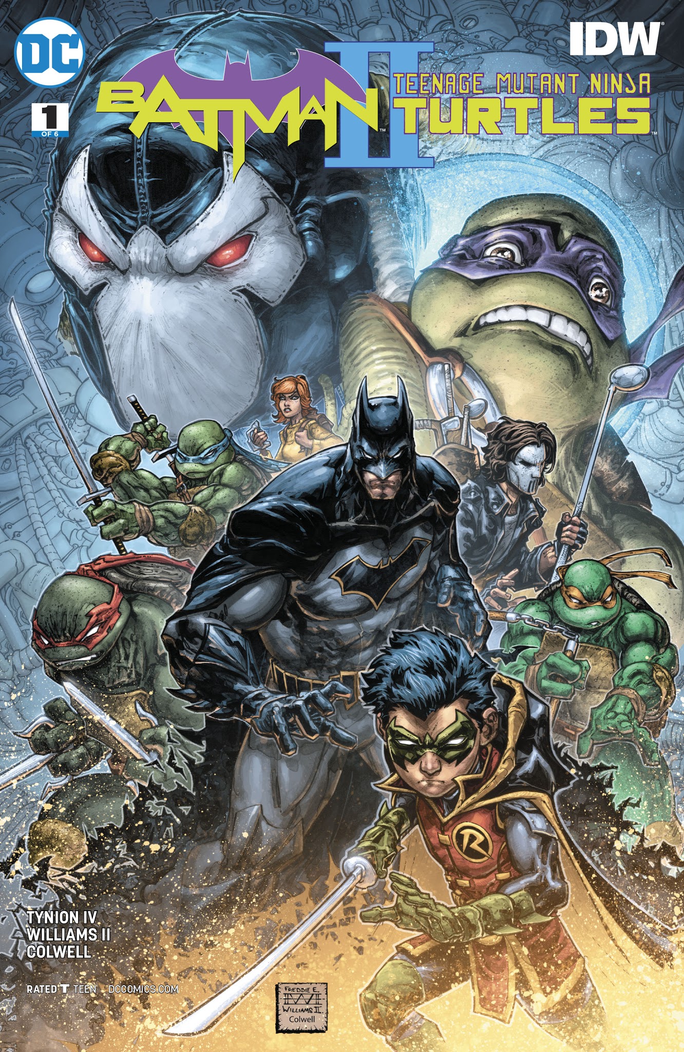 Read online Batman/Teenage Mutant Ninja Turtles II comic -  Issue #1 - 1