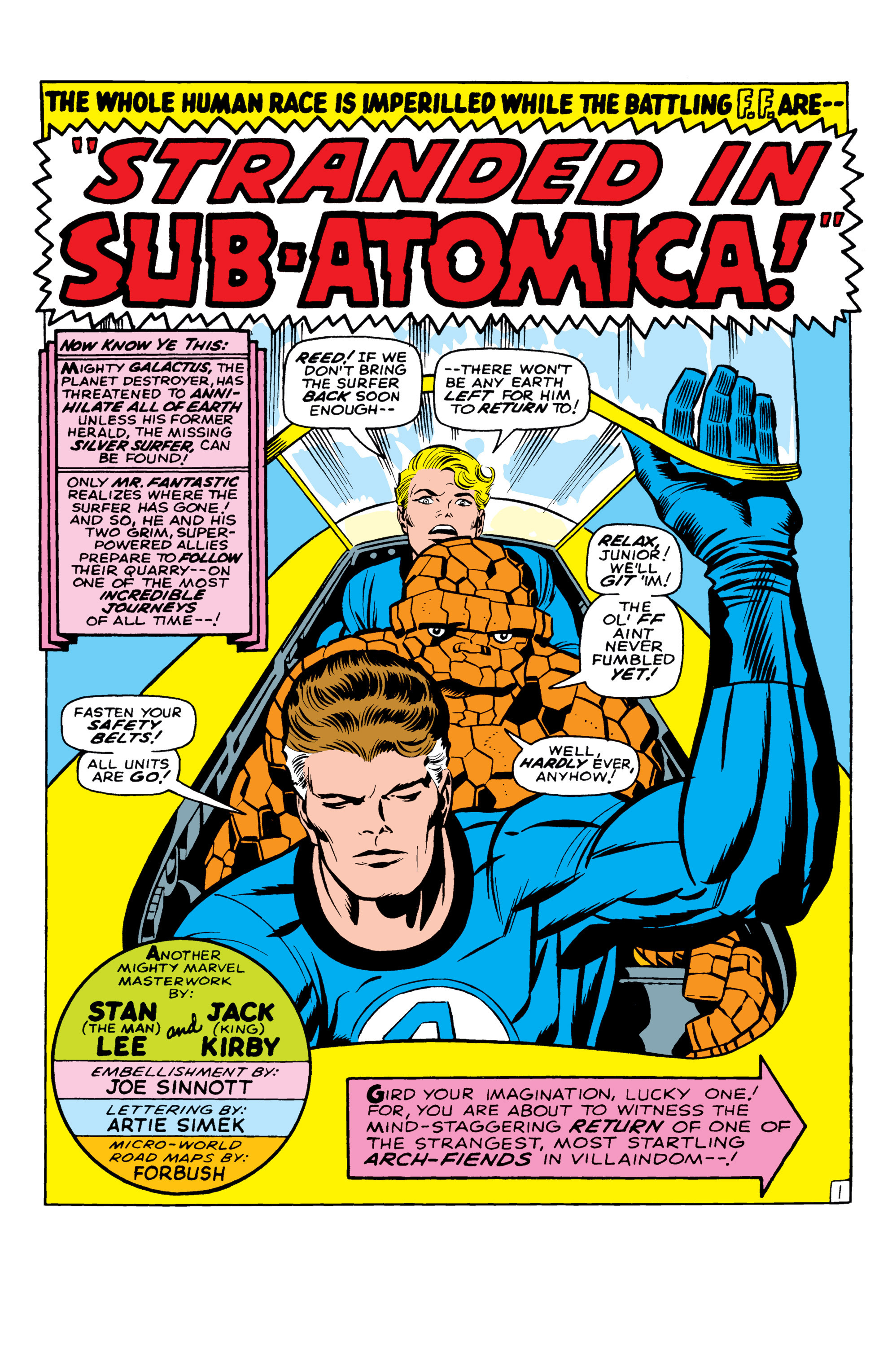 Read online Marvel Masterworks: The Fantastic Four comic -  Issue # TPB 8 (Part 1) - 91