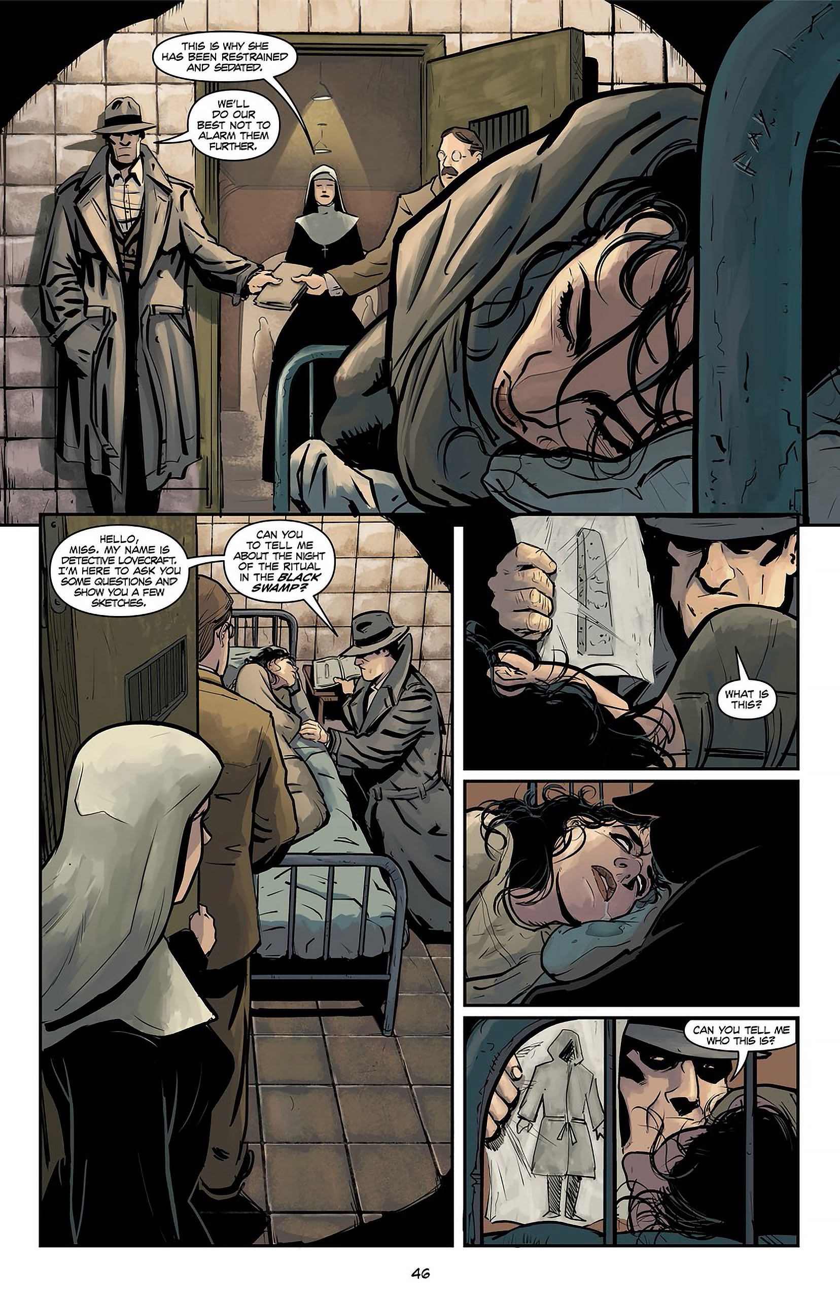Read online Lovecraft P.I. - The Curious Case of ReAnimator comic -  Issue # TPB - 47