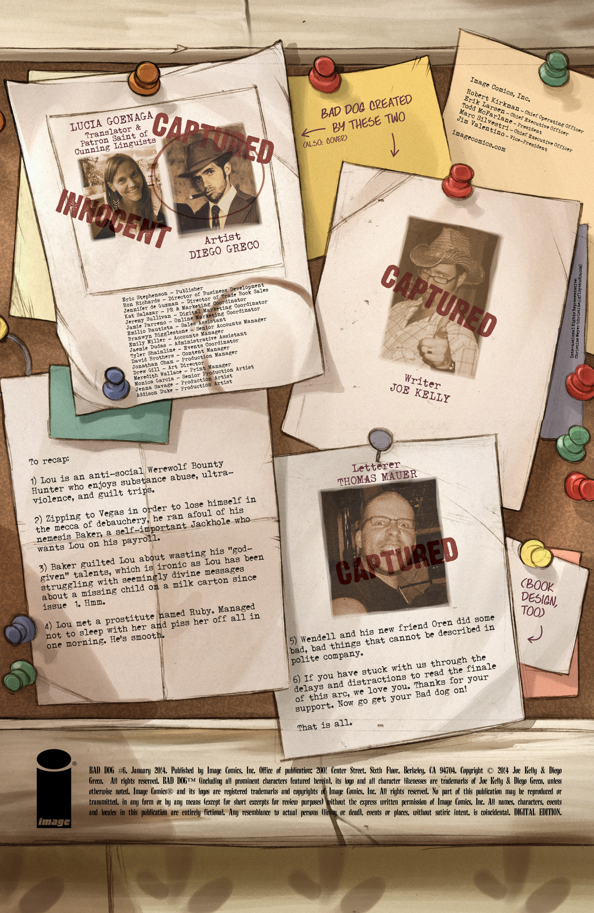 Read online Bad Dog comic -  Issue #6 - 2