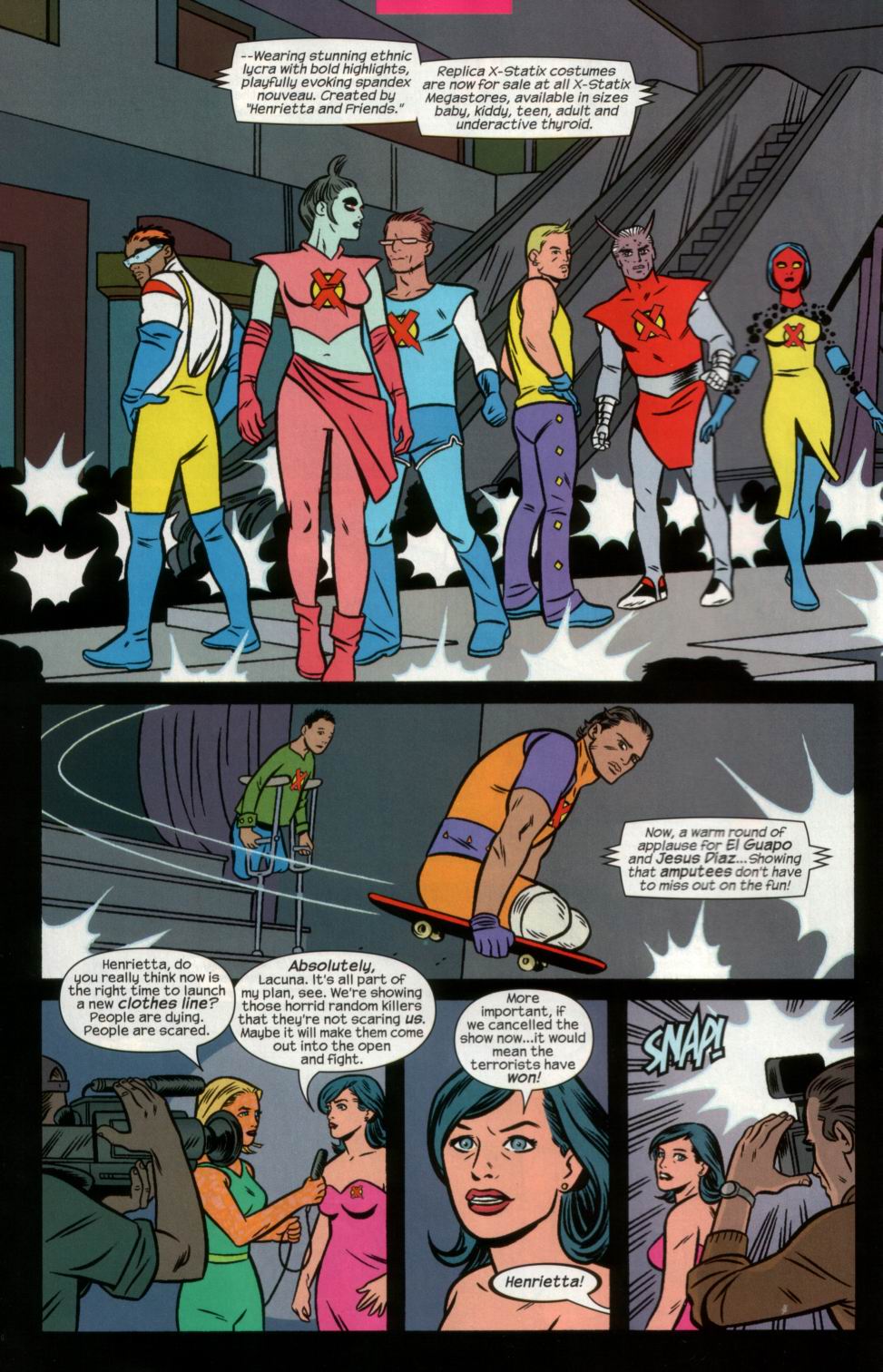 Read online X-Statix comic -  Issue #16 - 4