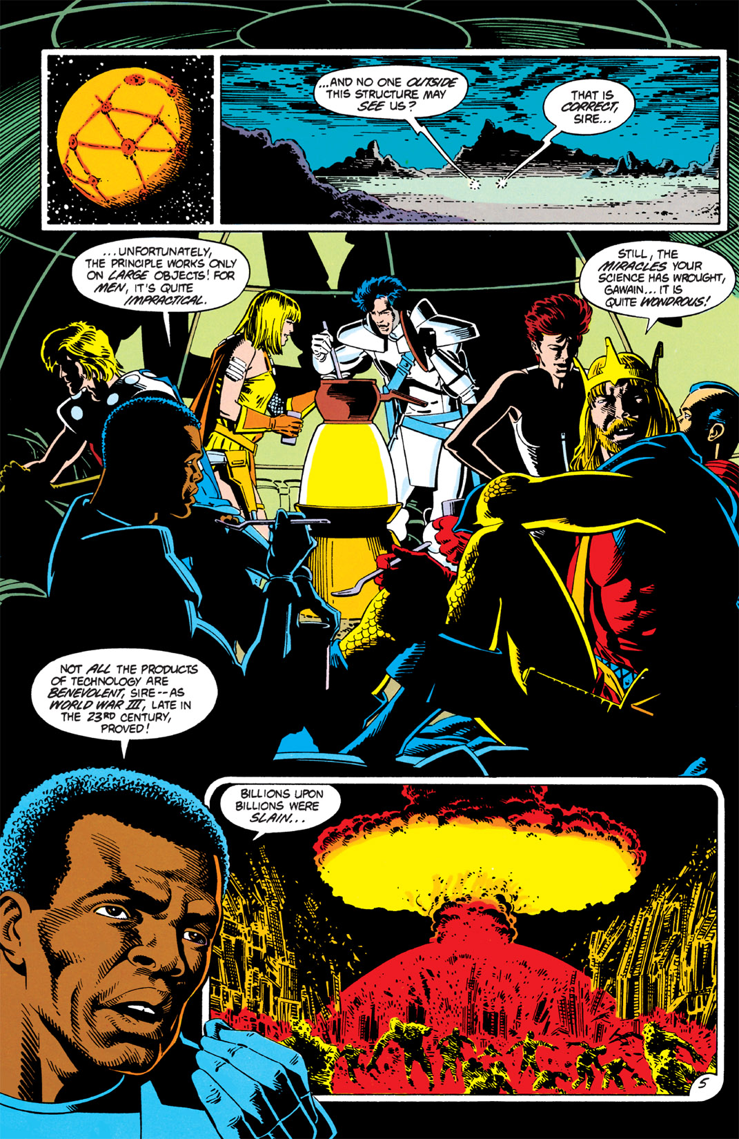 Read online Camelot 3000 comic -  Issue #11 - 7