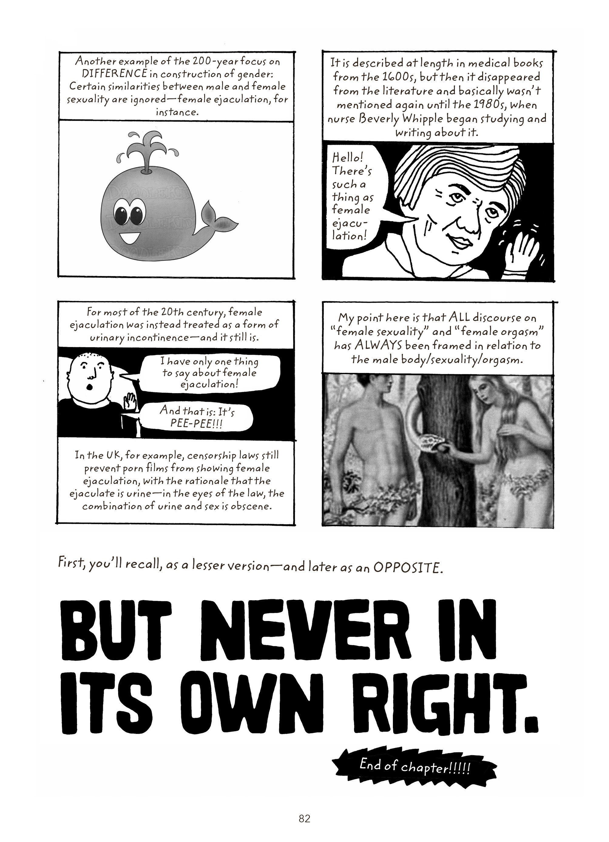 Read online Fruit of Knowledge: The Vulva Vs. The Patriarchy comic -  Issue # TPB - 81