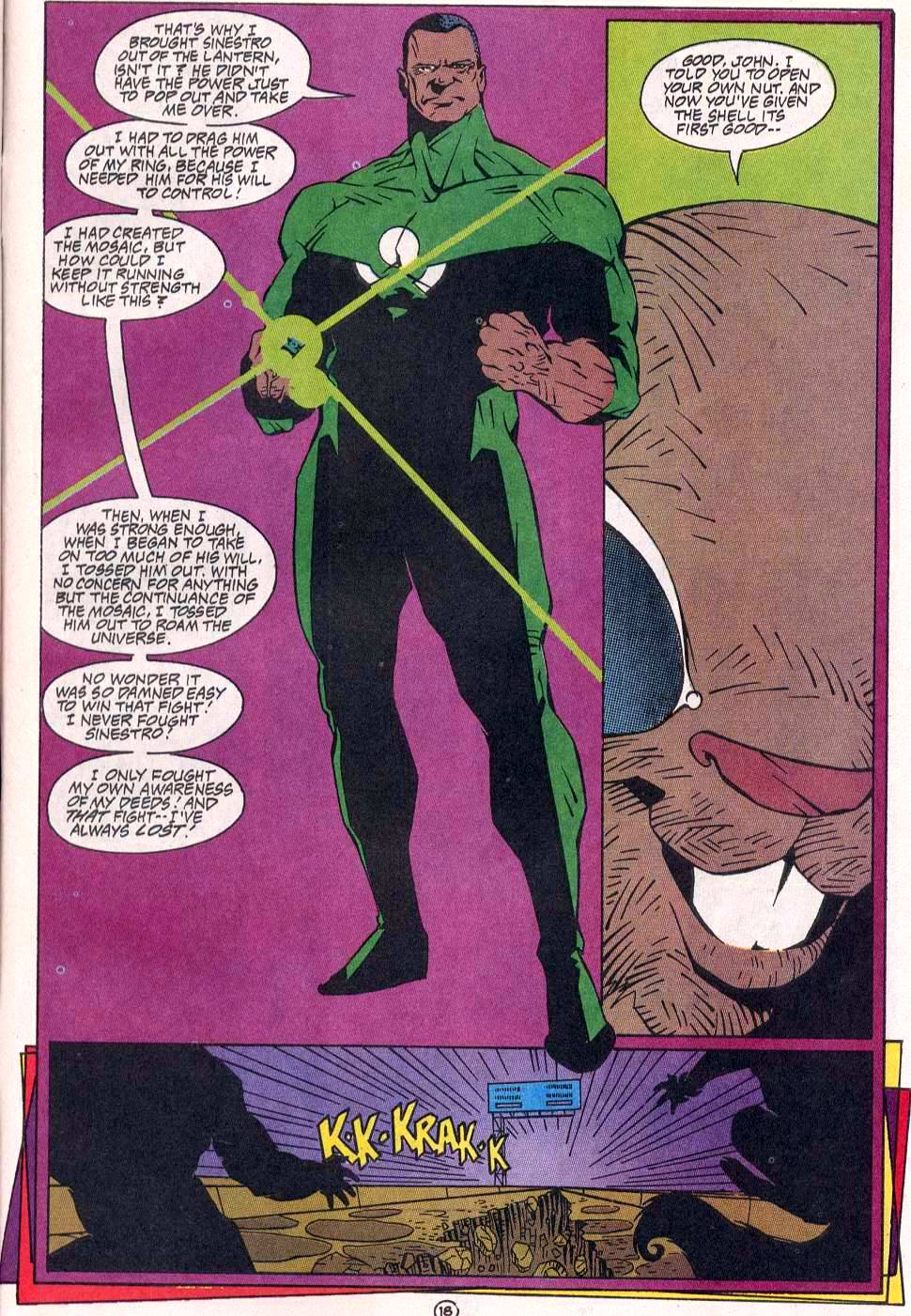 Read online Green Lantern: Mosaic comic -  Issue #15 - 17