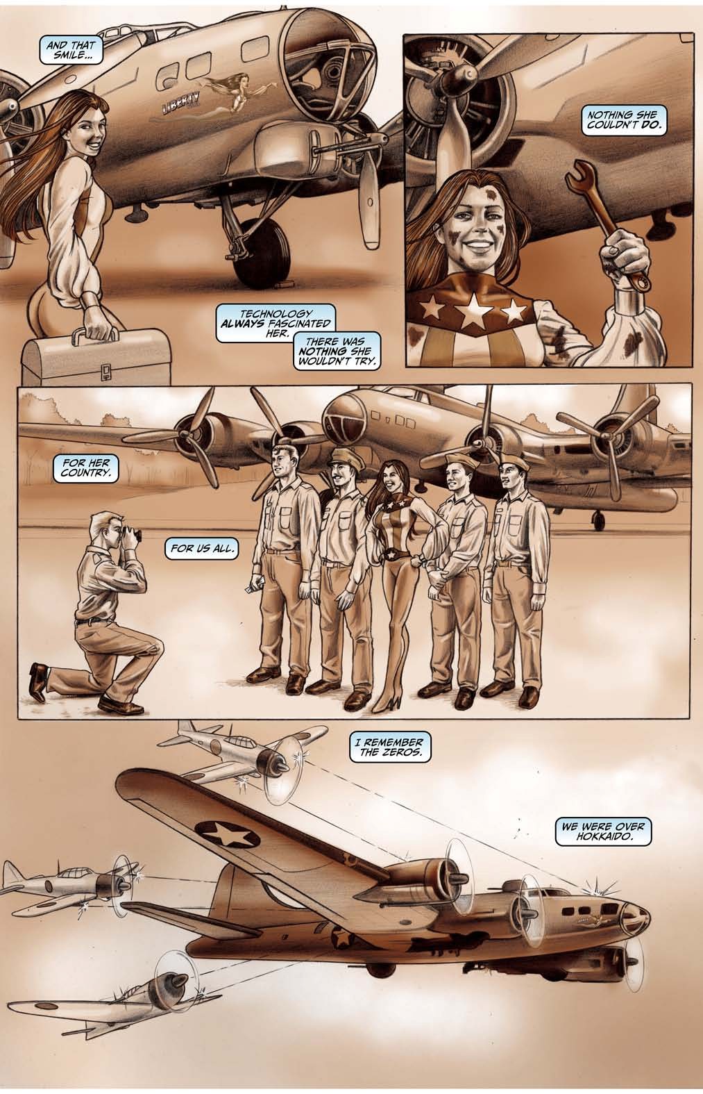 Read online Liberty Girl comic -  Issue #1 - 11