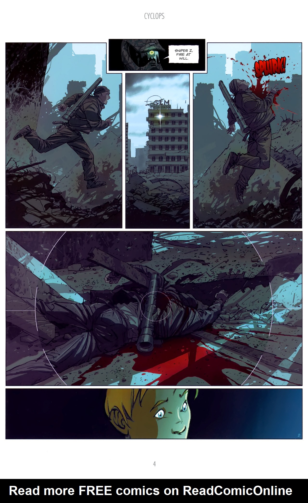 Read online Cyclops (2010) comic -  Issue #1 - 4