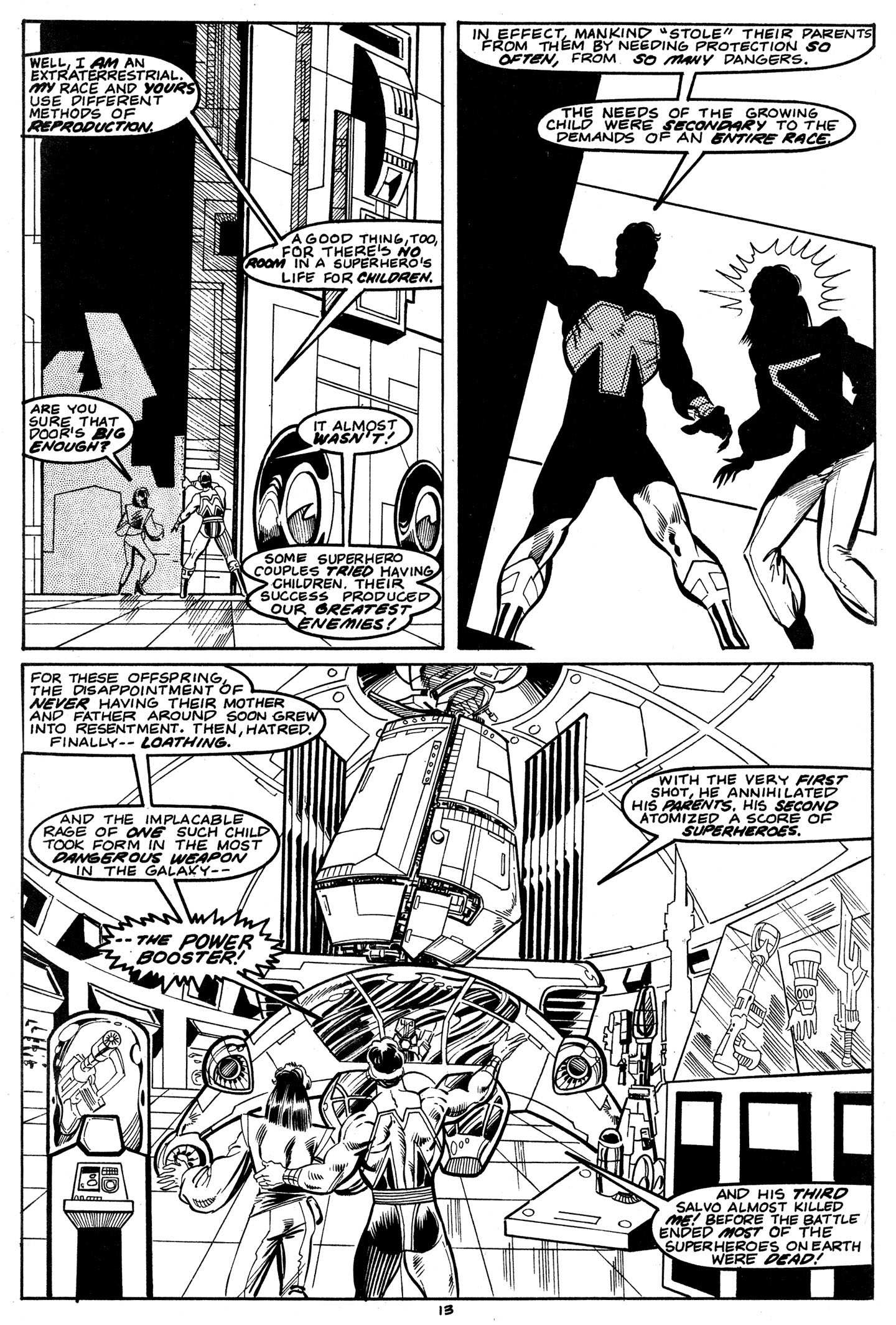 Read online Magna-Man: The Last Superhero comic -  Issue #1 - 13