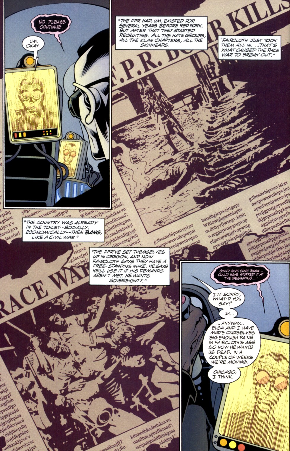 Read online Obergeist: Ragnarok Highway comic -  Issue #3 - 4