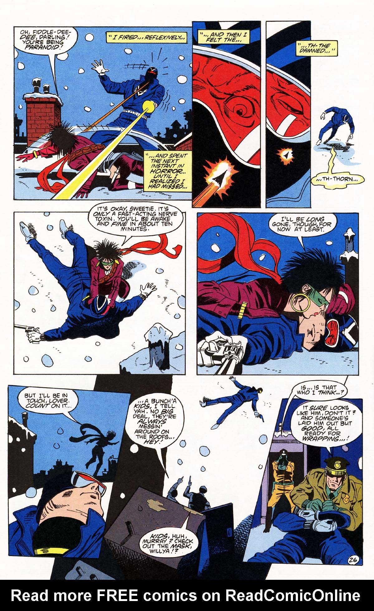 Read online Vigilante (1983) comic -  Issue #45 - 28