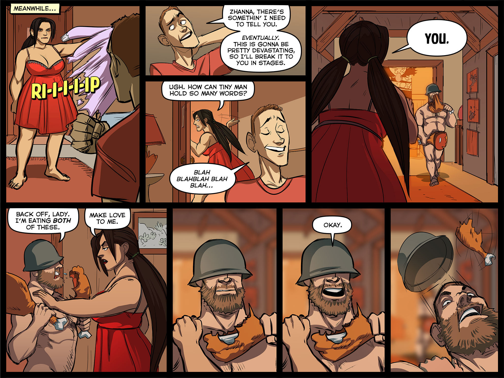 Read online Team Fortress 2 comic -  Issue #3 - 57