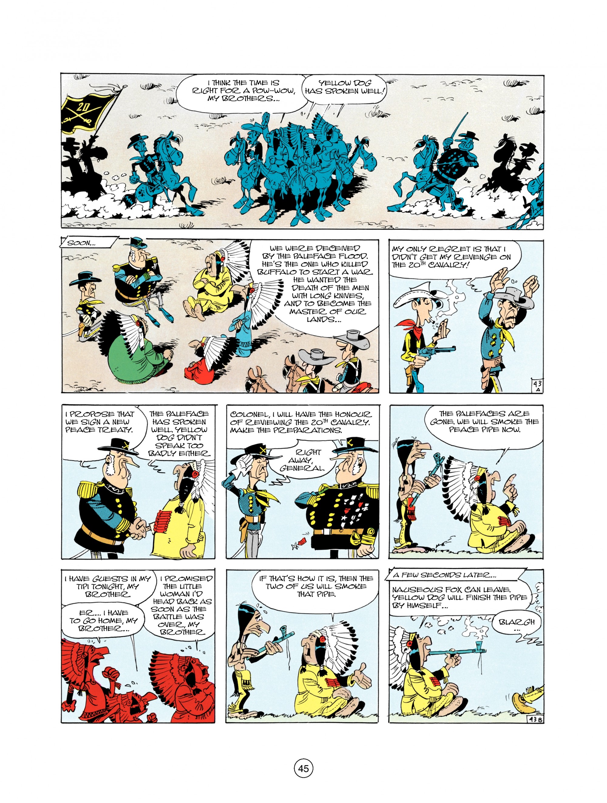 Read online A Lucky Luke Adventure comic -  Issue #21 - 45