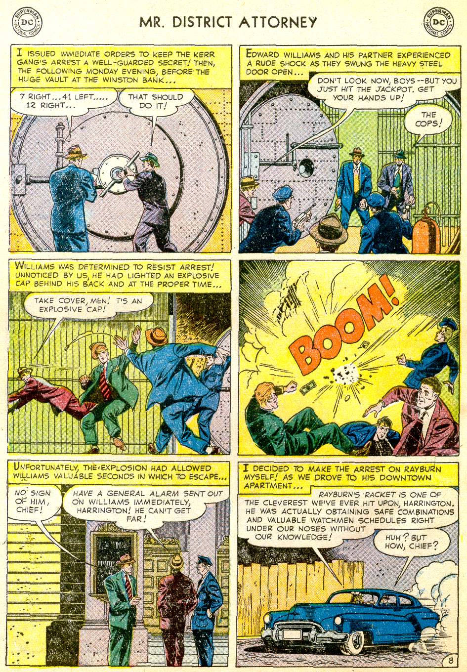 Read online Mr. District Attorney comic -  Issue #28 - 38
