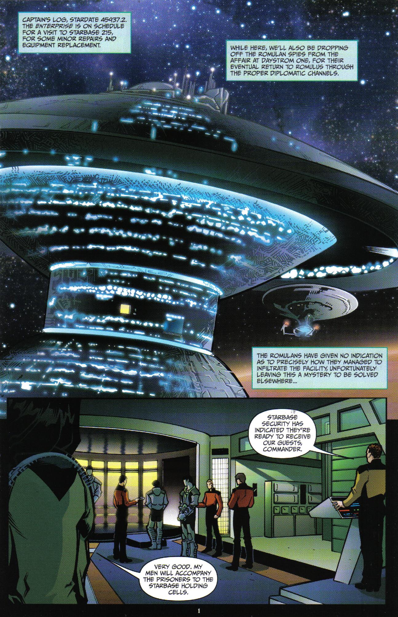 Star Trek: The Next Generation: Intelligence Gathering Issue #3 #3 - English 3