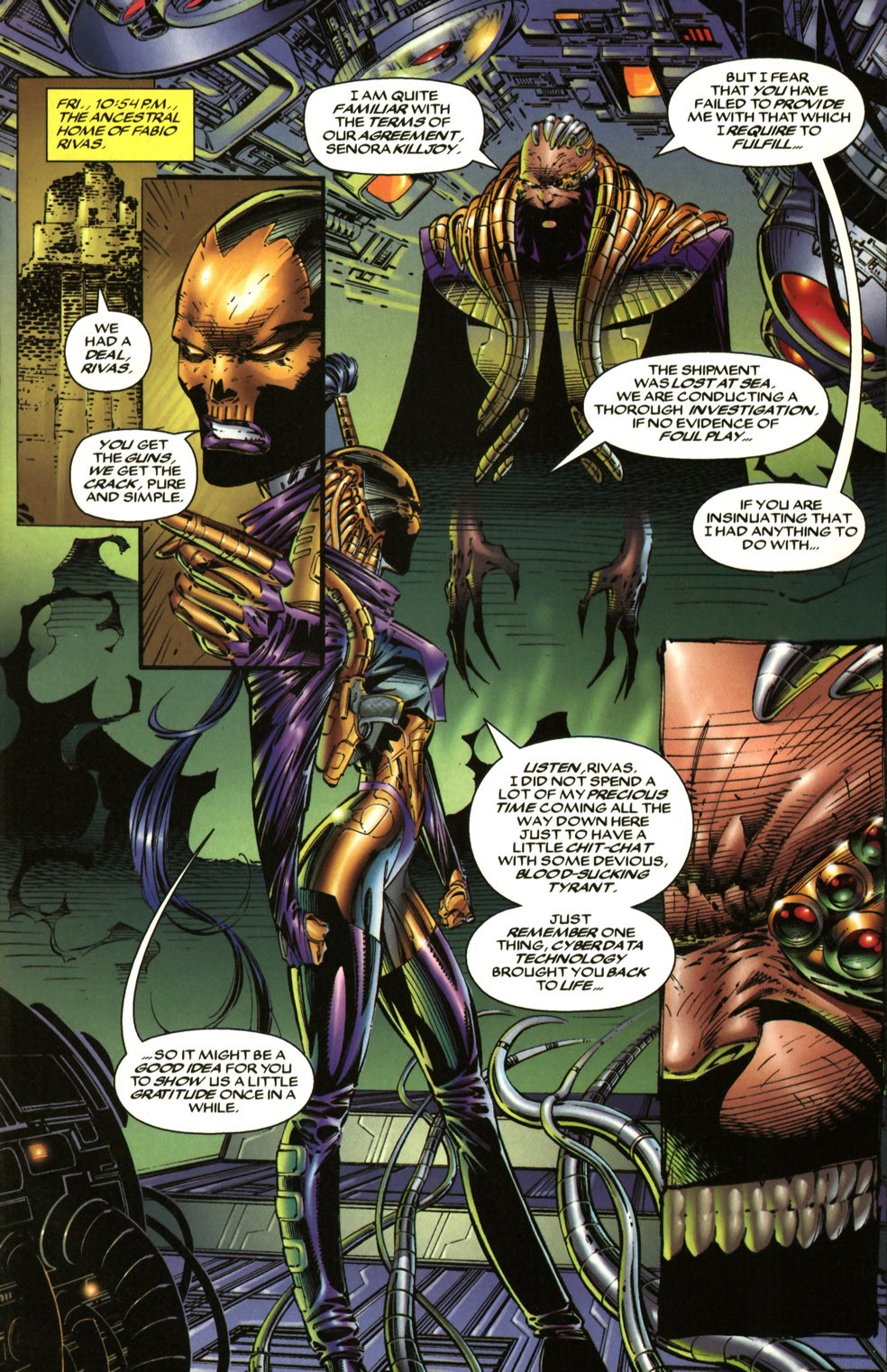 Read online Cyberforce (1993) comic -  Issue #6 - 14