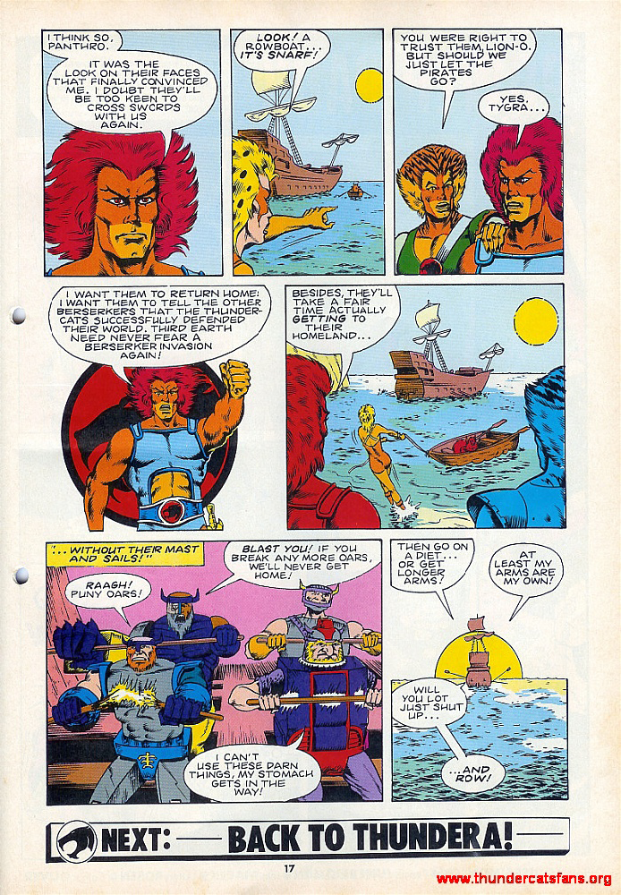 Read online ThunderCats (1987) comic -  Issue #12 - 16