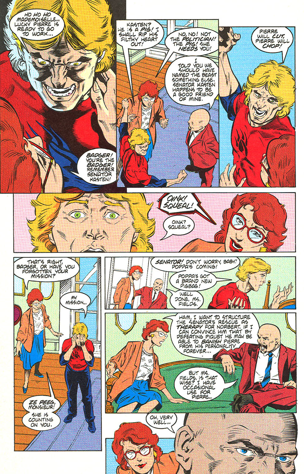 Read online The Badger comic -  Issue #19 - 16