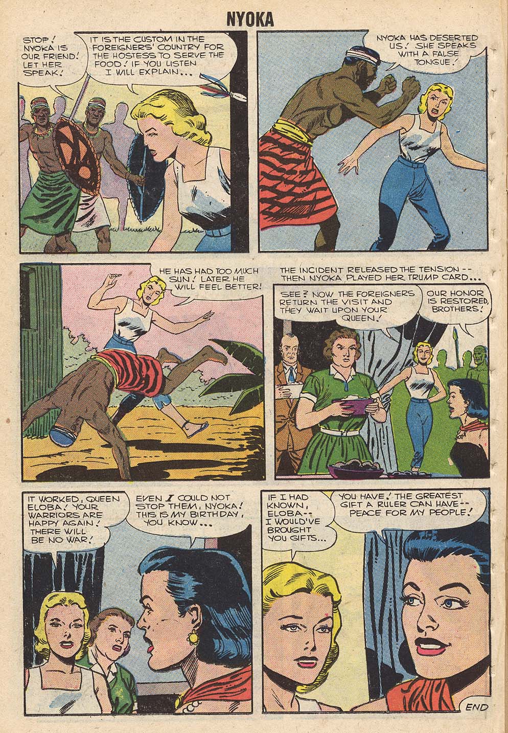 Read online Nyoka the Jungle Girl (1955) comic -  Issue #19 - 26