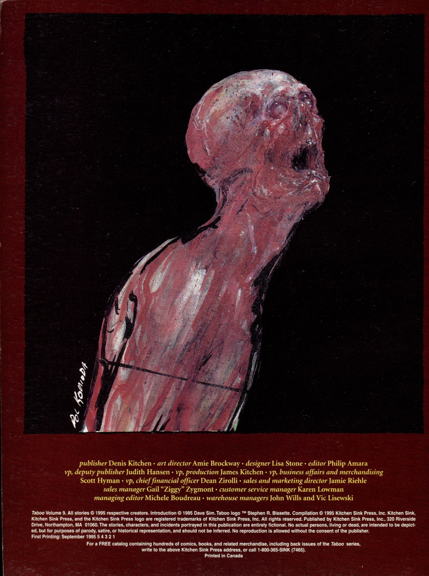 Read online Taboo comic -  Issue #9 - 2