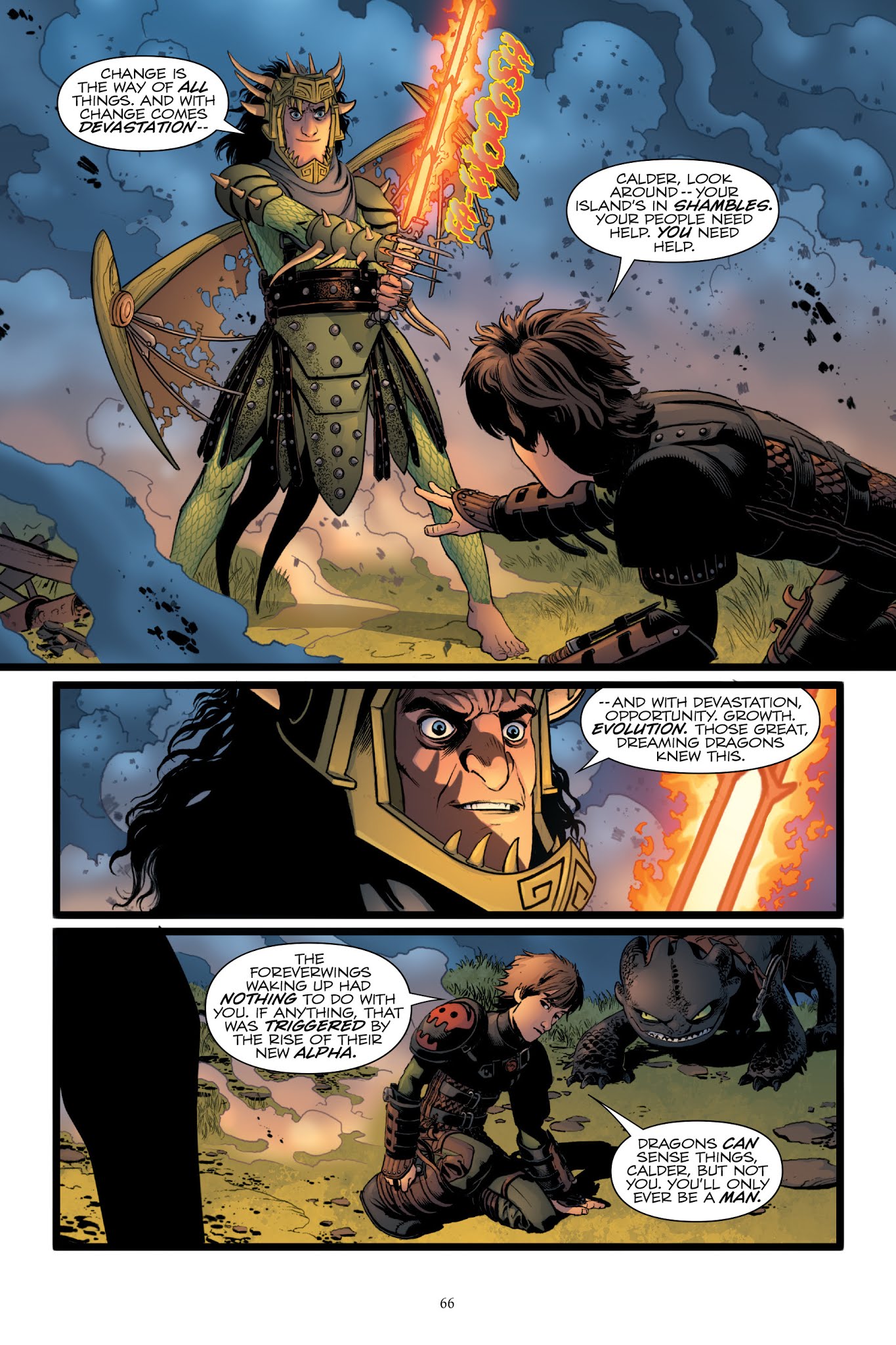 Read online How To Train Your Dragon: The Serpent's Heir comic -  Issue # TPB - 66