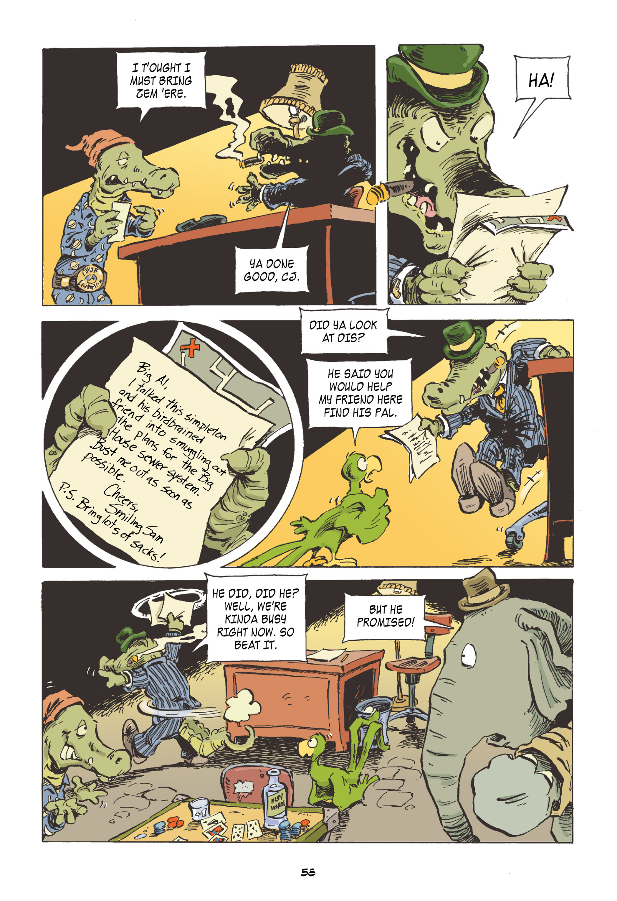 Read online Elephants Never Forget comic -  Issue # TPB 1 - 58