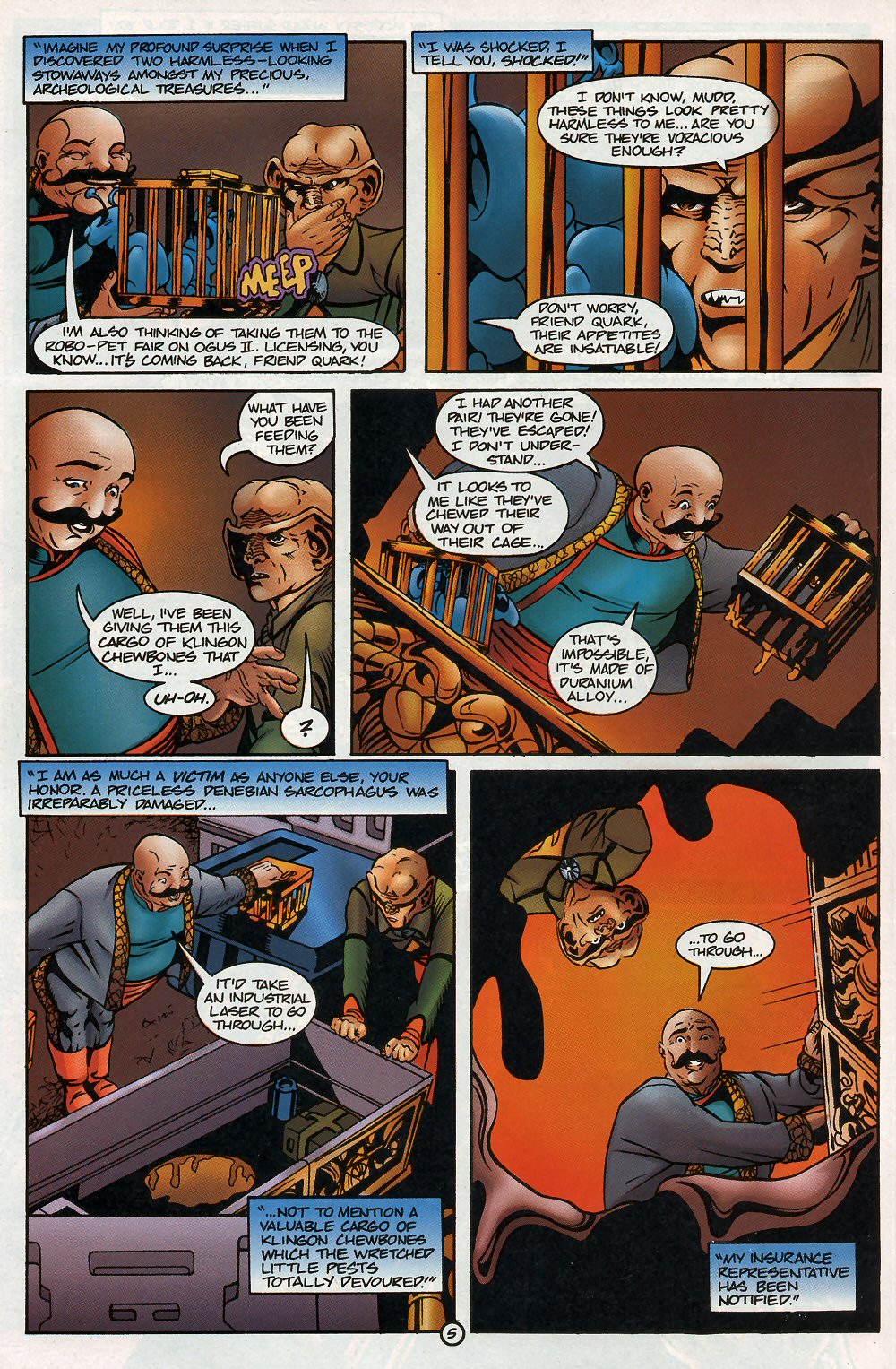 Read online Star Trek: Deep Space Nine (1993) comic -  Issue #26 - 27