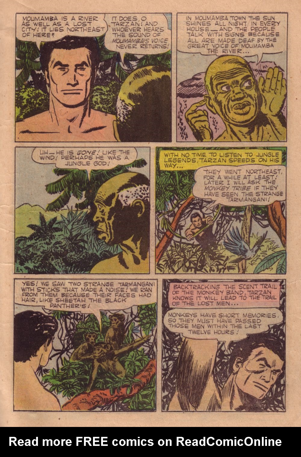 Read online Tarzan (1948) comic -  Issue #104 - 5