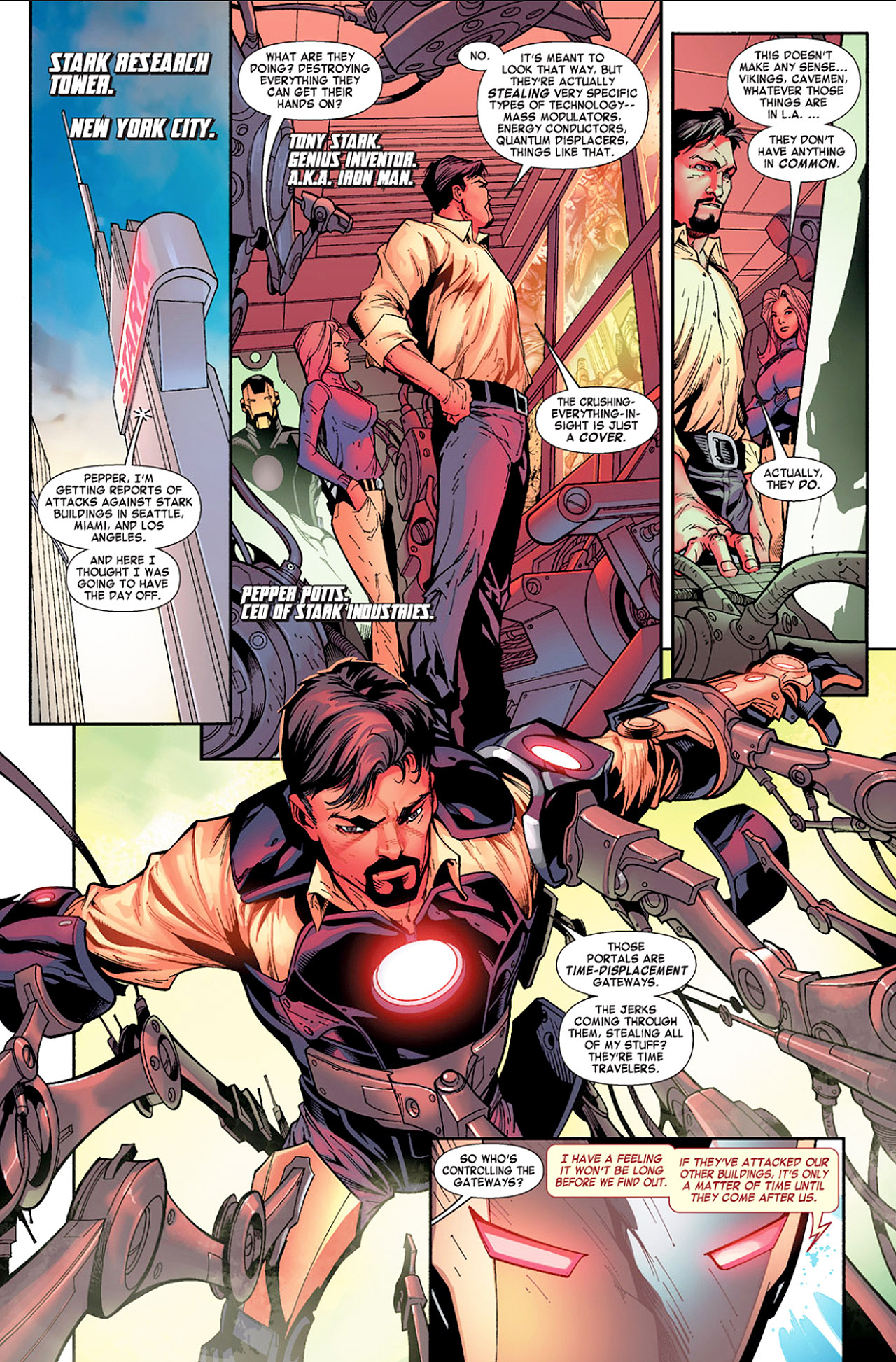 Read online Harley-Davidson/Iron Man comic -  Issue #1 - 6