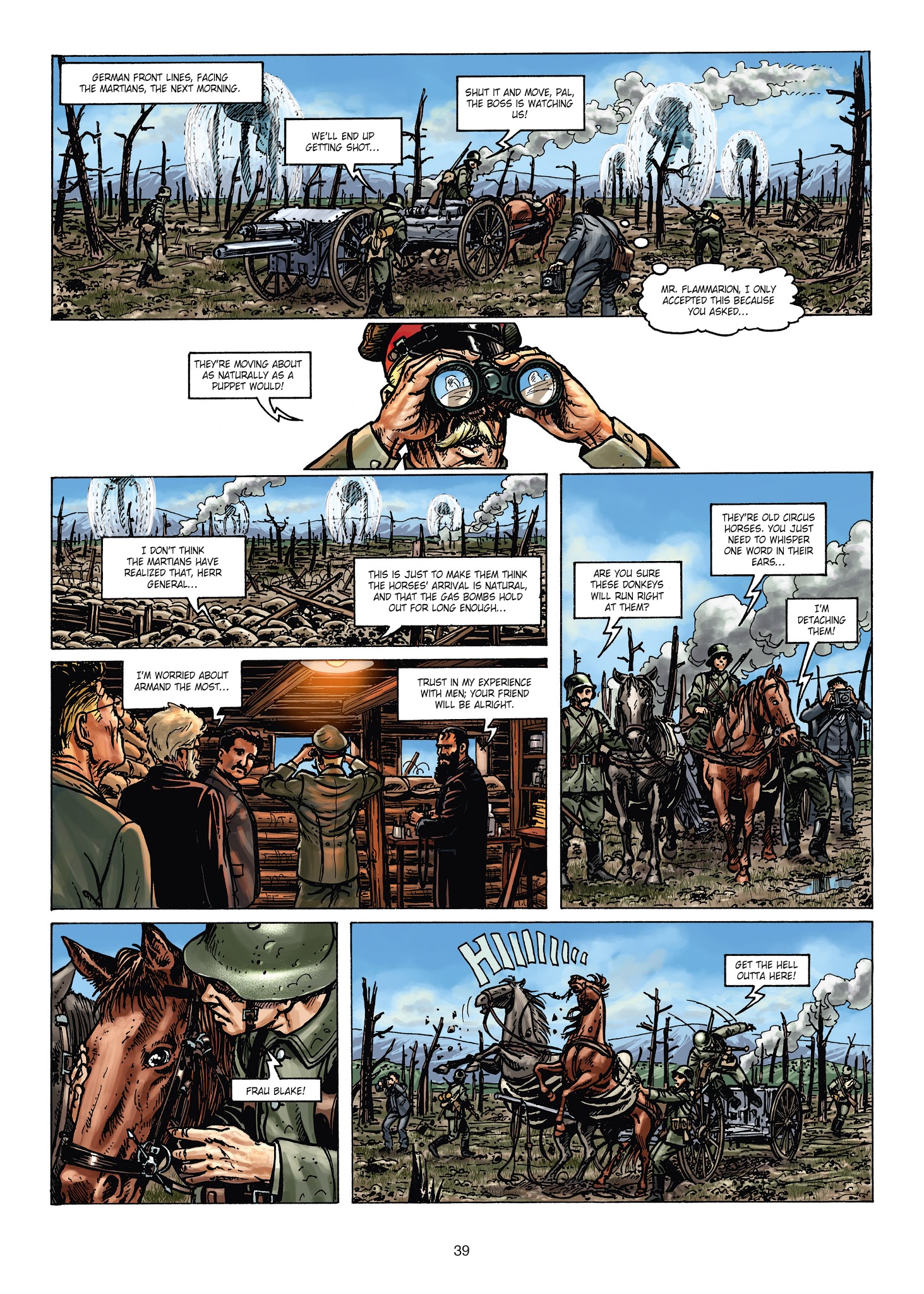 Read online War of the World War One Vol. 2: Martian Terror comic -  Issue # Full - 38