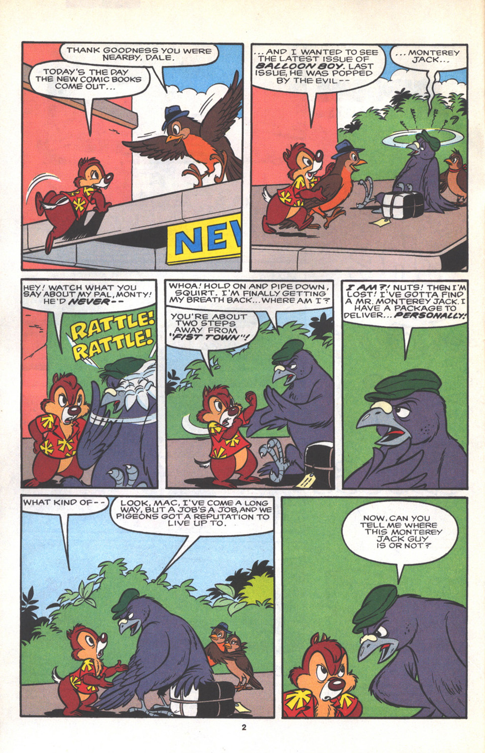 Read online Disney's Chip 'N Dale Rescue Rangers comic -  Issue #17 - 4