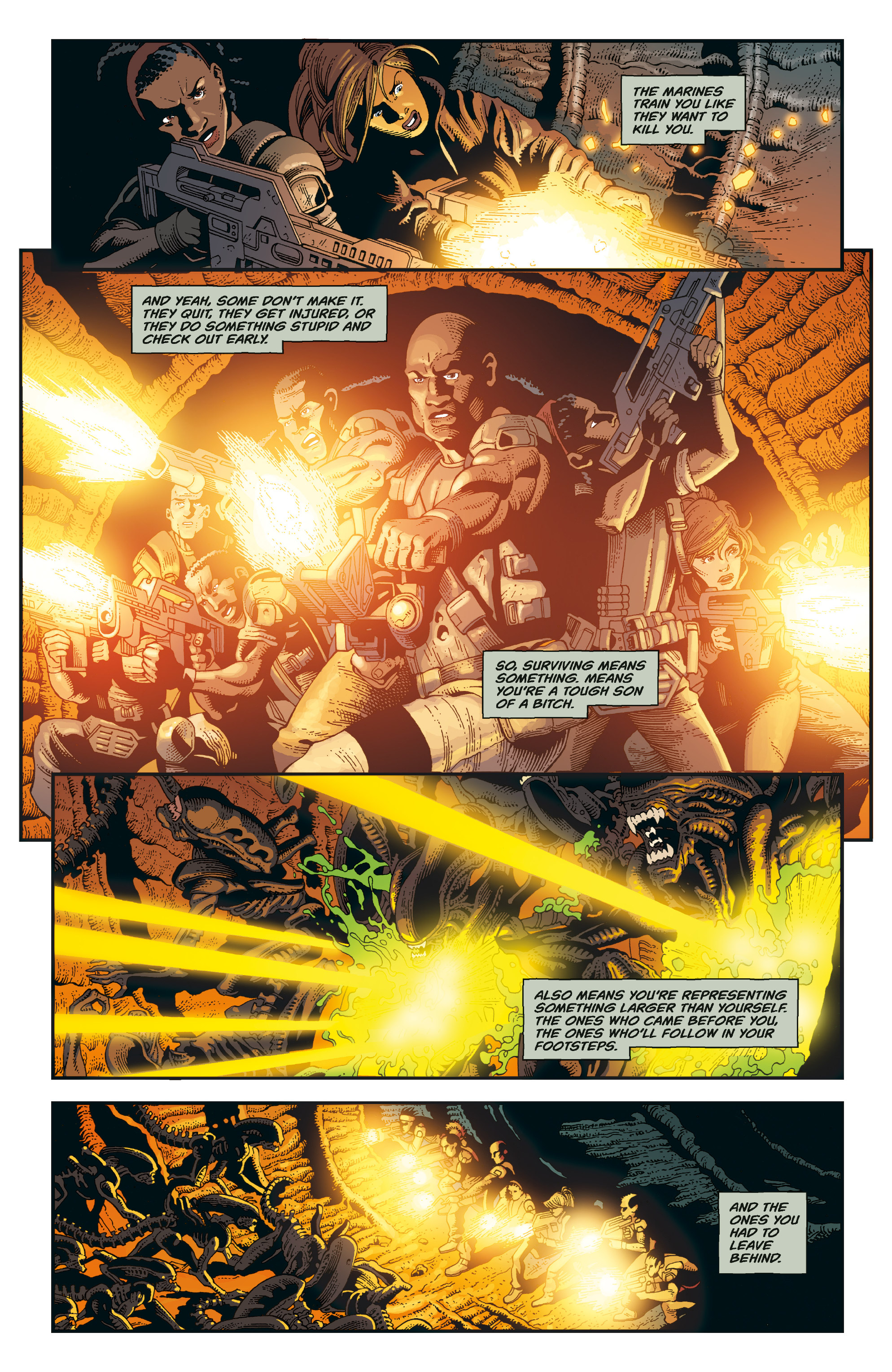 Read online Aliens: Rescue comic -  Issue #4 - 7