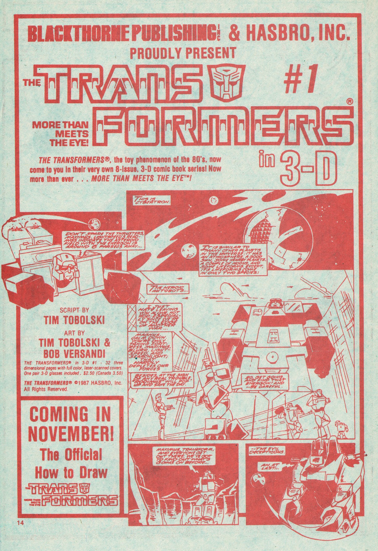 Read online Blackthorne 3-D Series comic -  Issue #21 - 16