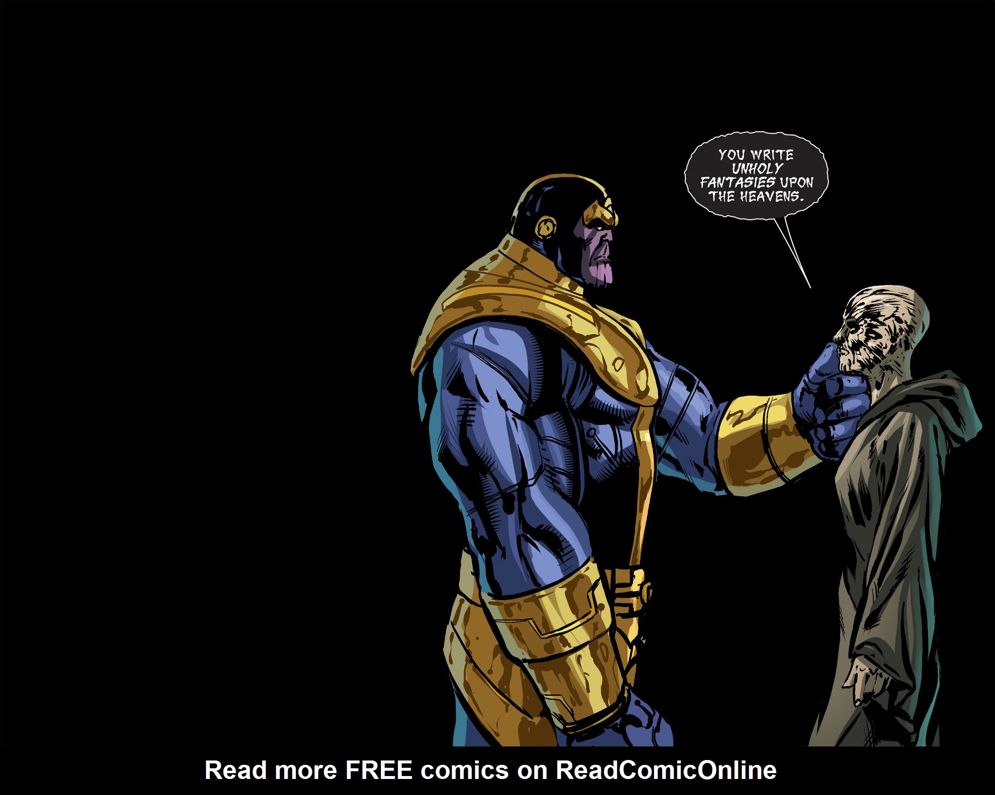 Read online Thanos: A God Up There Listening comic -  Issue # TPB - 122
