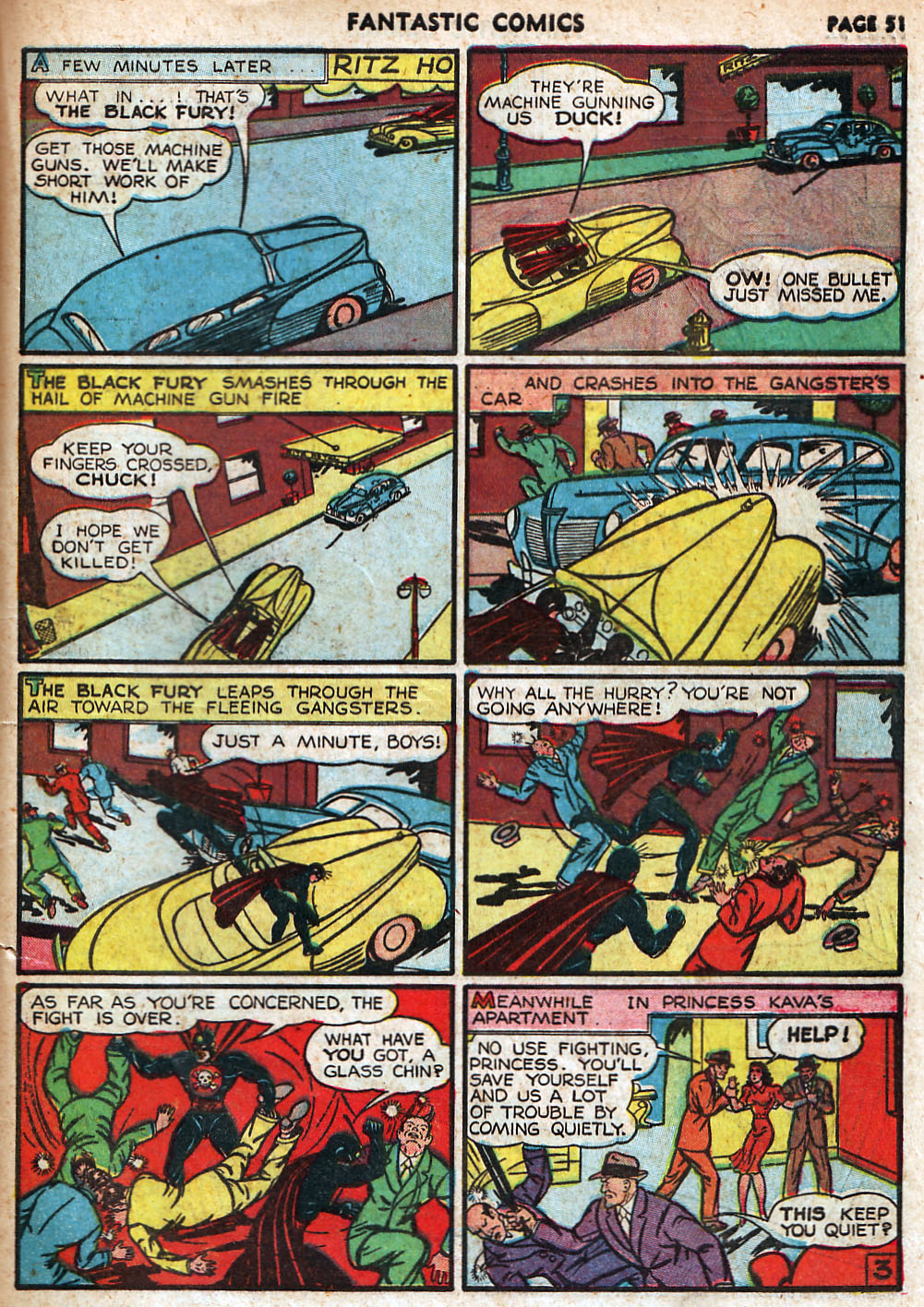 Read online Fantastic Comics comic -  Issue #18 - 53