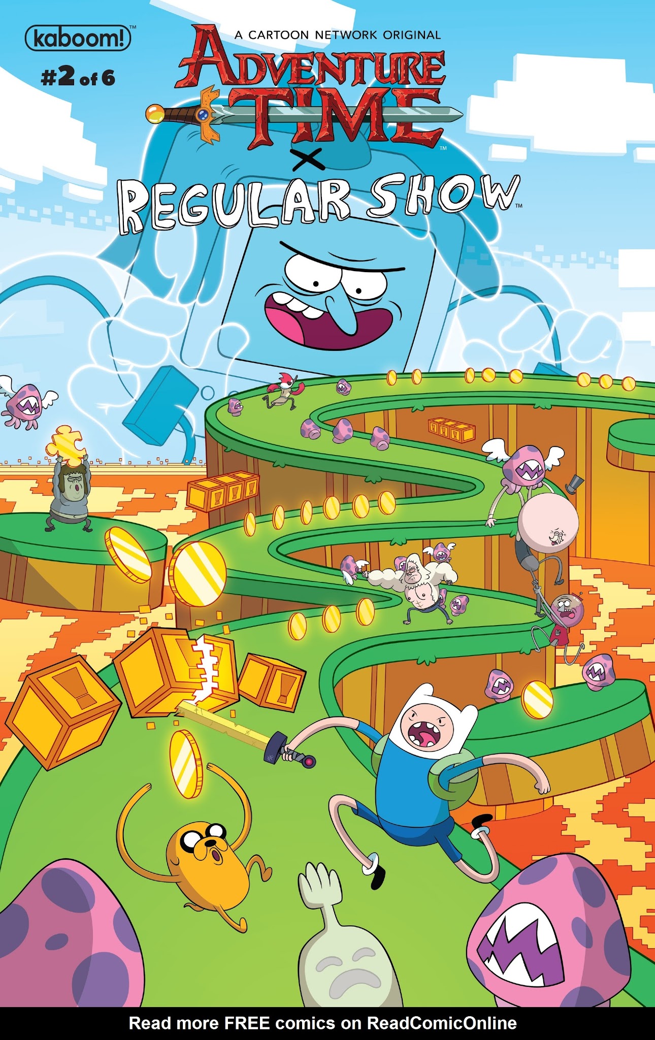 Read online Adventure Time/Regular Show comic -  Issue #2 - 1