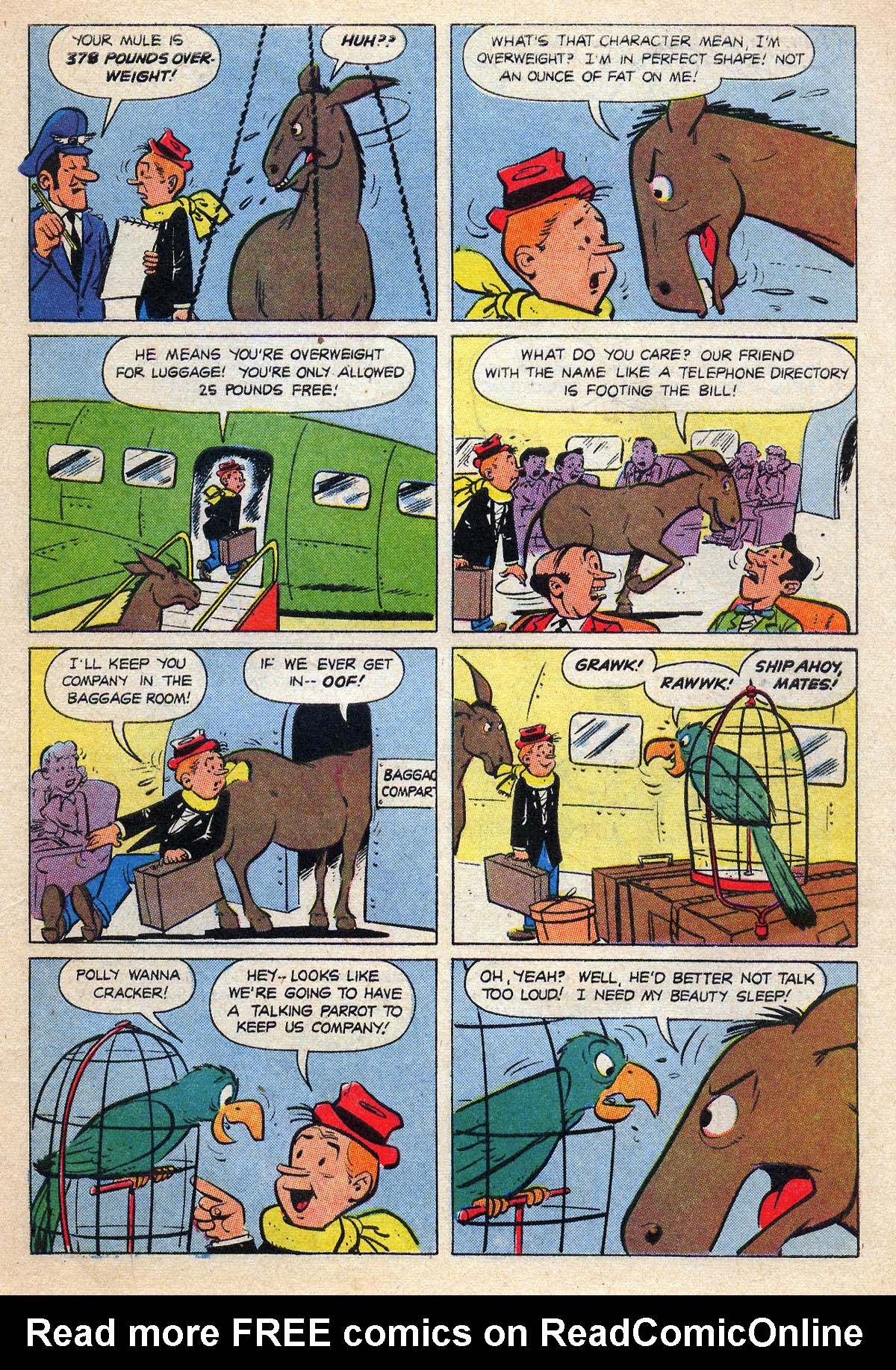 Read online Four Color Comics comic -  Issue #863 - 7