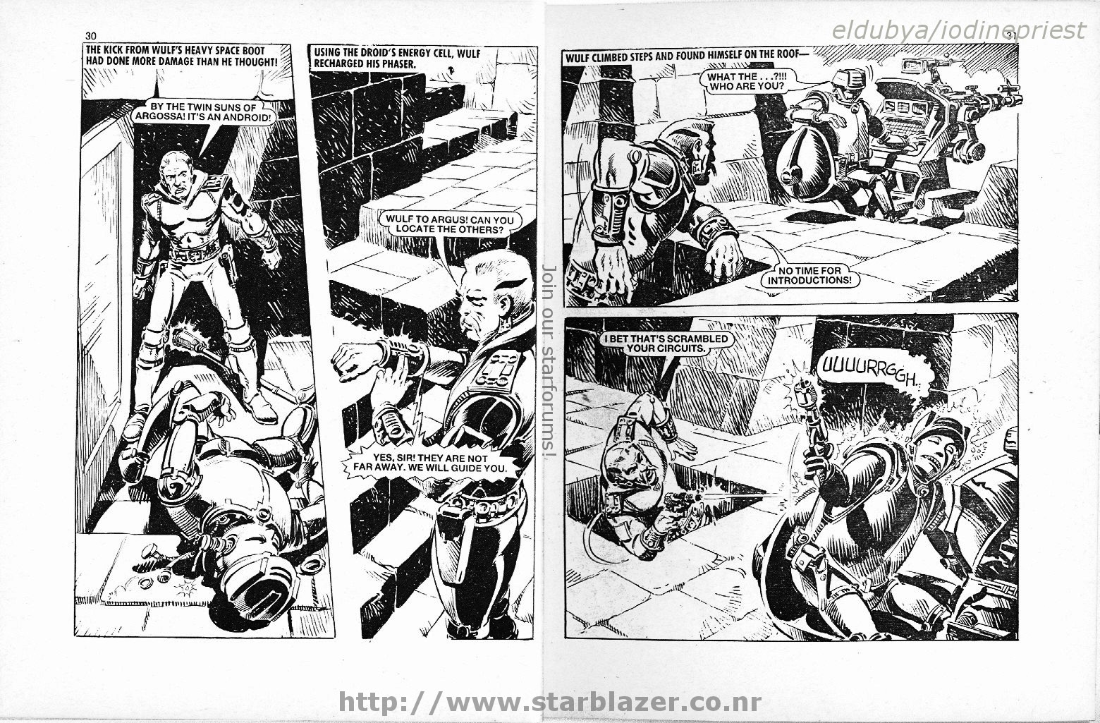 Read online Starblazer comic -  Issue #169 - 17