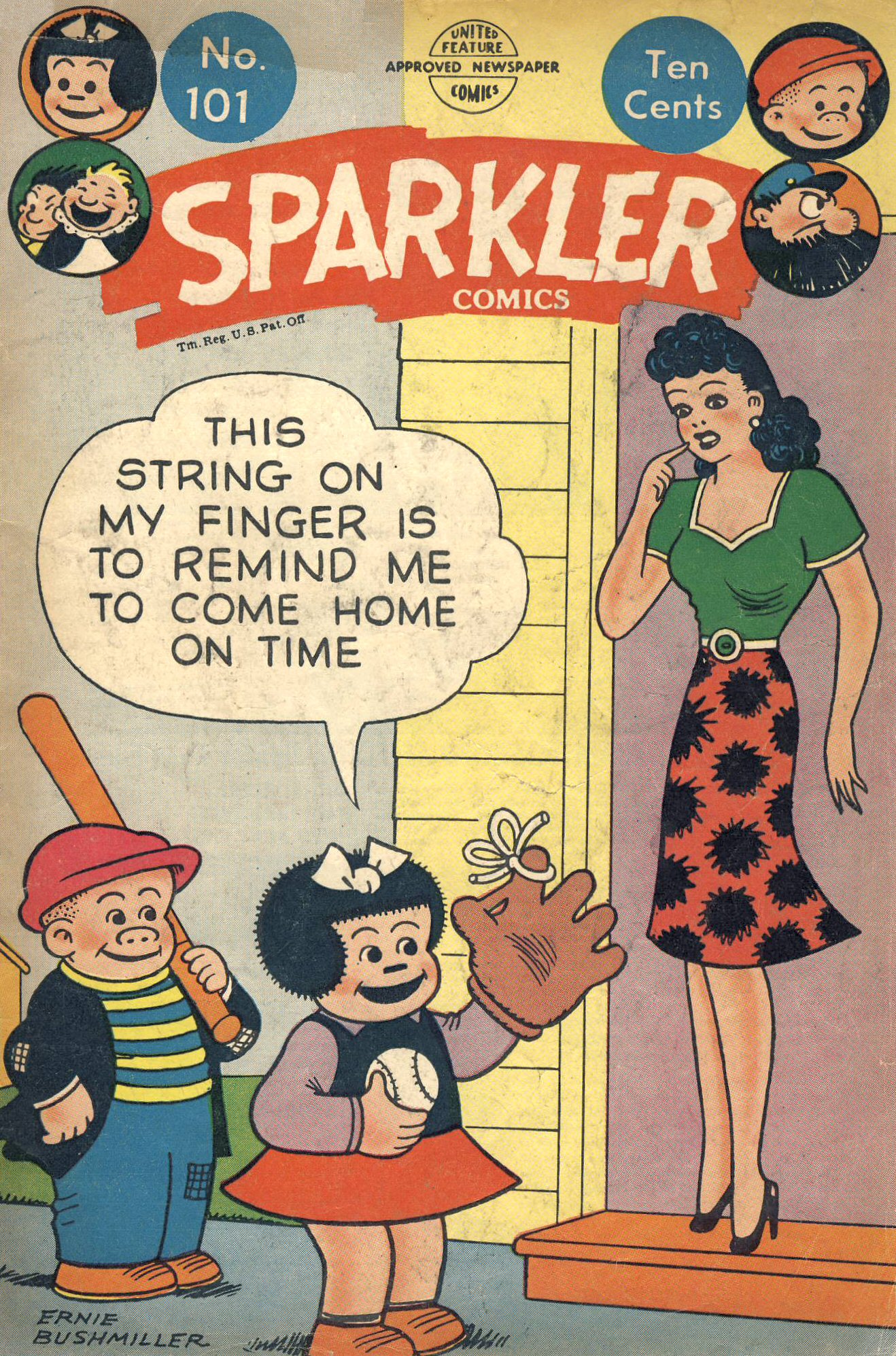Read online Sparkler Comics comic -  Issue #101 - 1