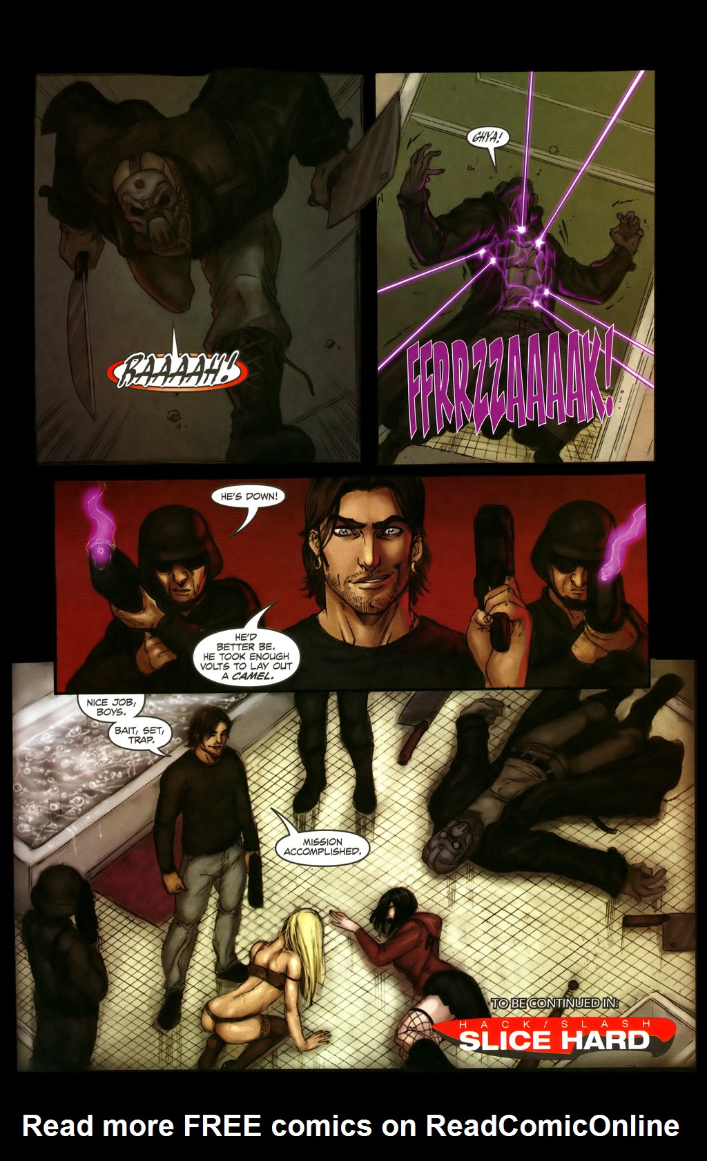 Read online Hack/Slash: Slice Hard comic -  Issue #0 - 10