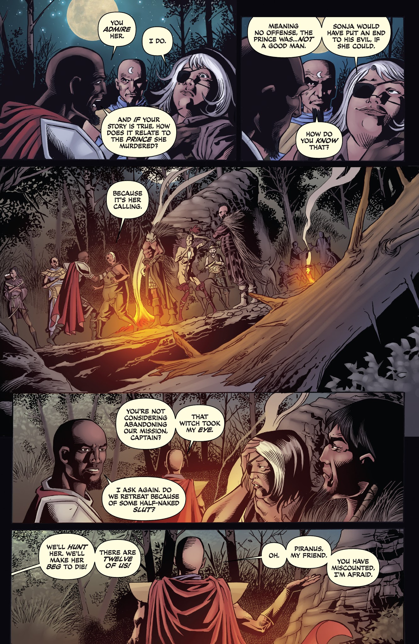 Read online Legends of Red Sonja comic -  Issue # TPB - 73