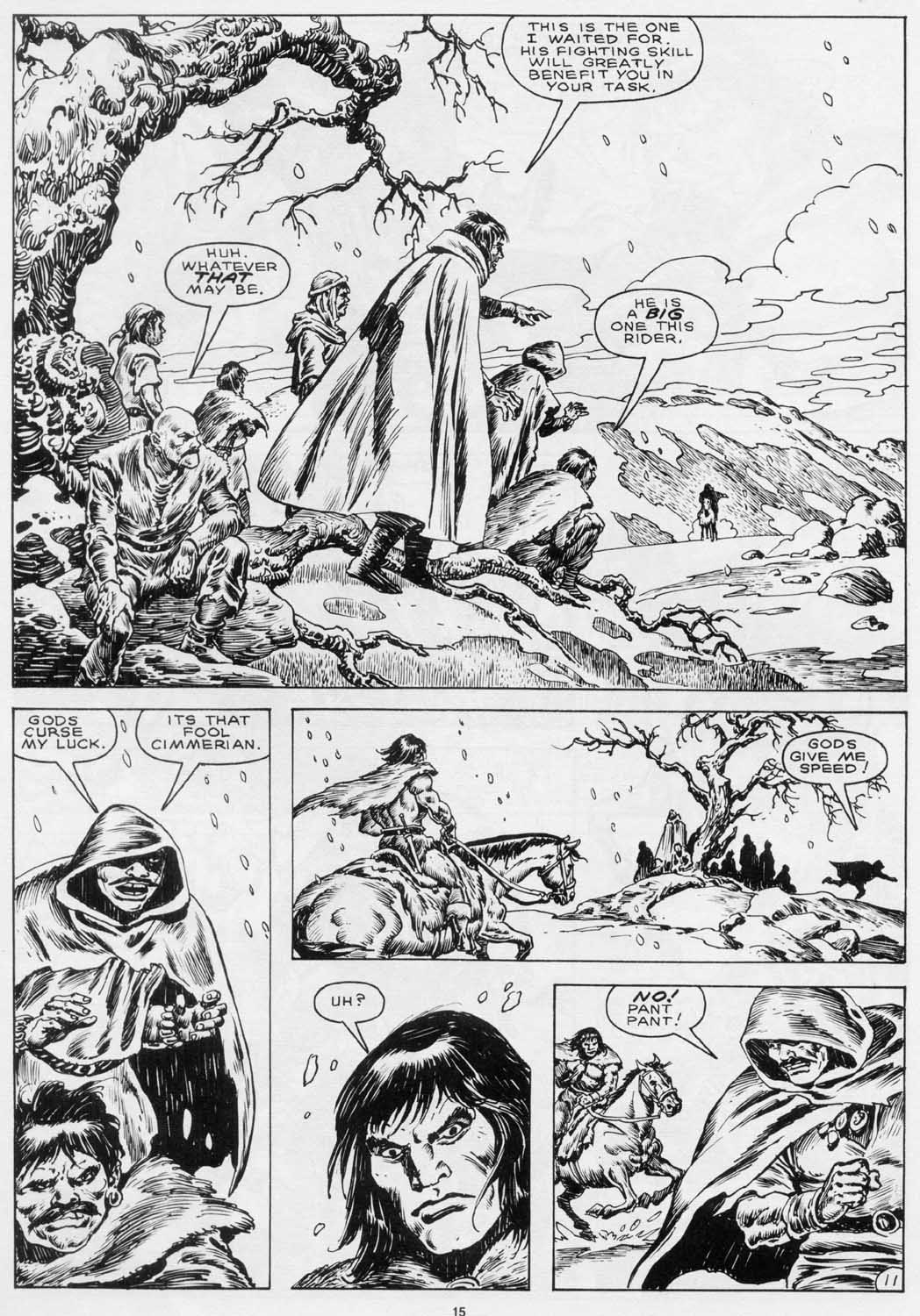 Read online The Savage Sword Of Conan comic -  Issue #155 - 17