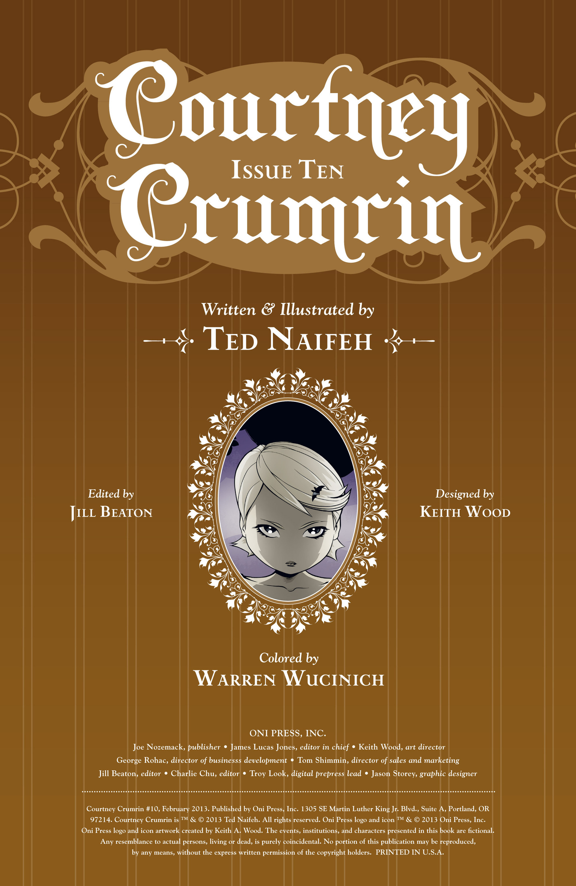 Read online Courtney Crumrin comic -  Issue #10 - 2