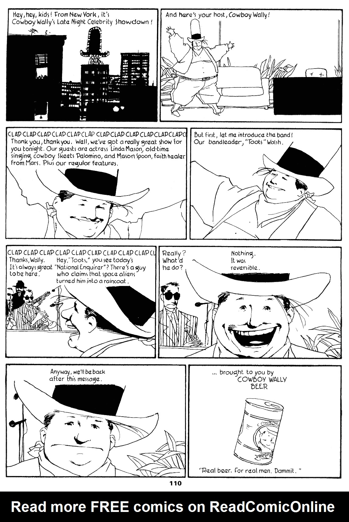 Read online The Cowboy Wally Show comic -  Issue # TPB - 112