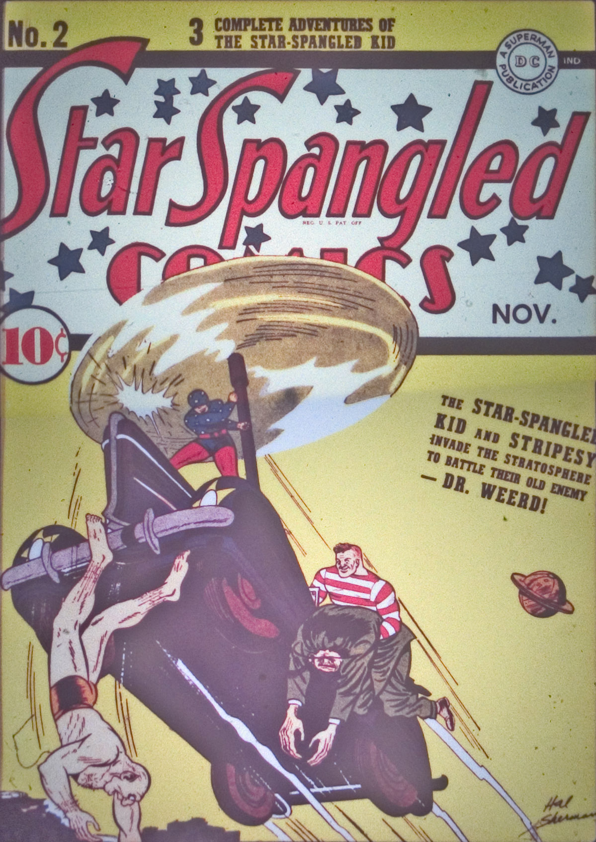 Read online Star Spangled Comics comic -  Issue #2 - 1