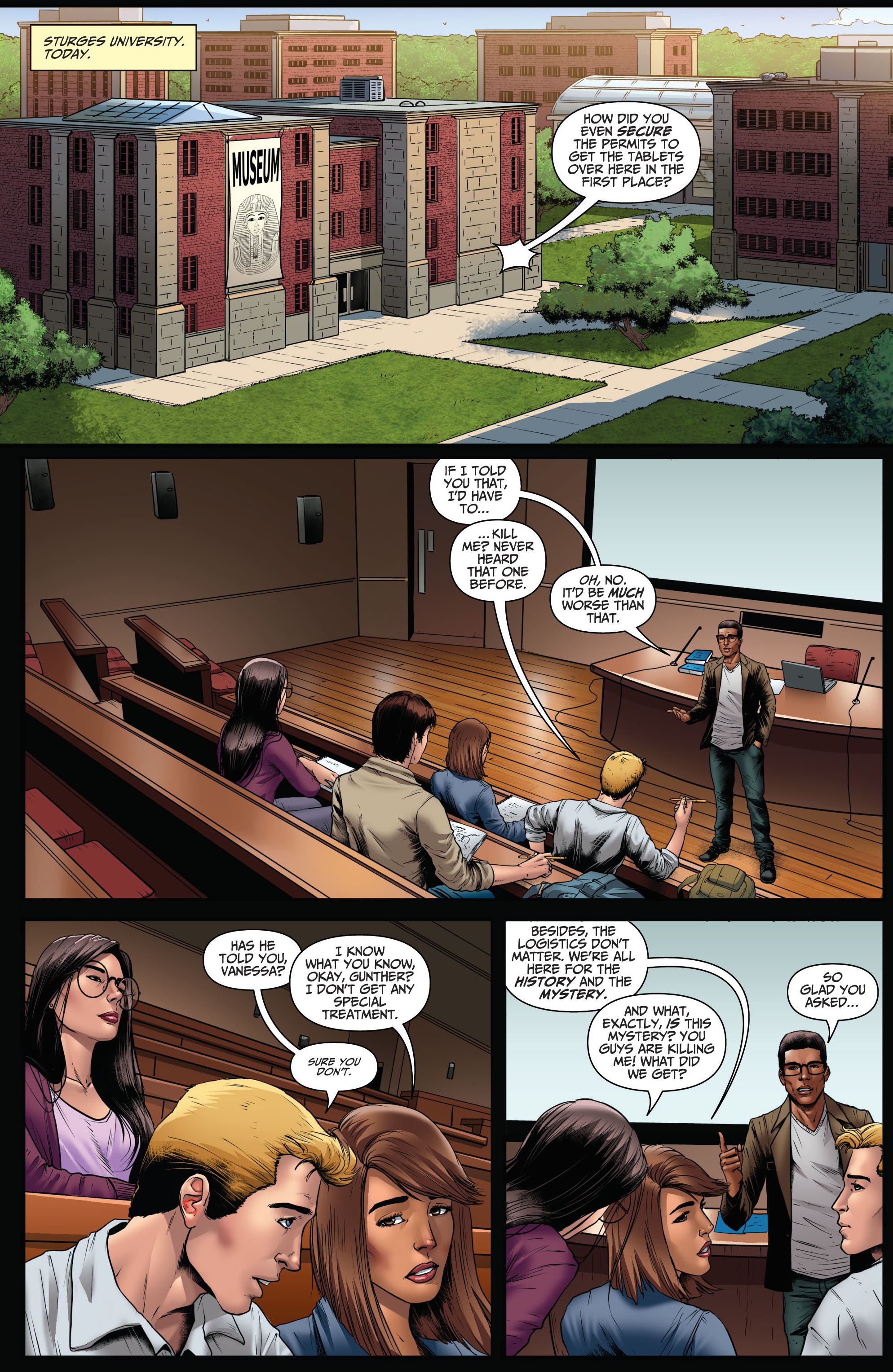 Read online Myths & Legends Quarterly: Blood Pharaoh comic -  Issue # Full - 9