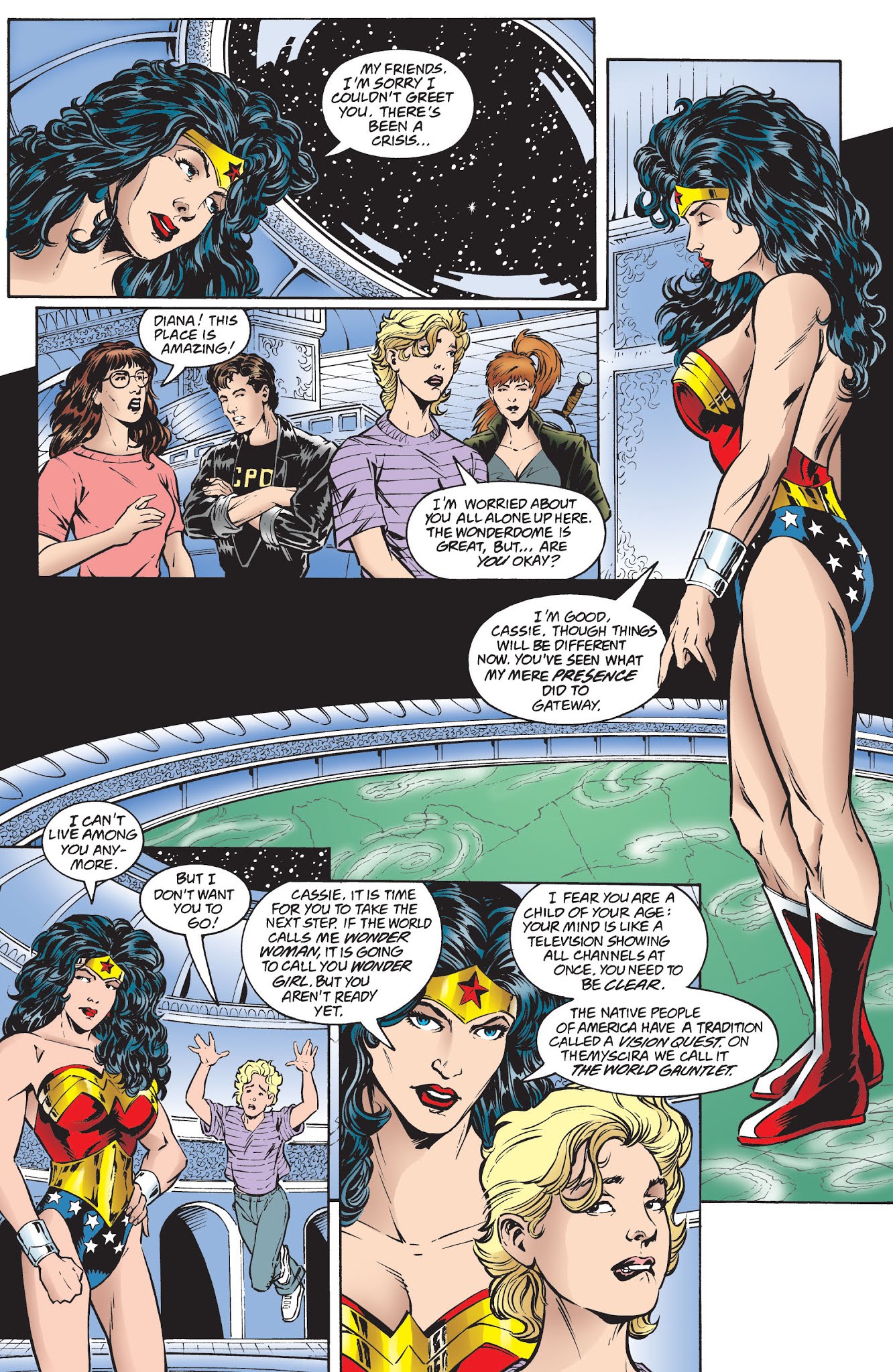 Read online Wonder Woman: A Celebration of 75 Years comic -  Issue # TPB (Part 3) - 79