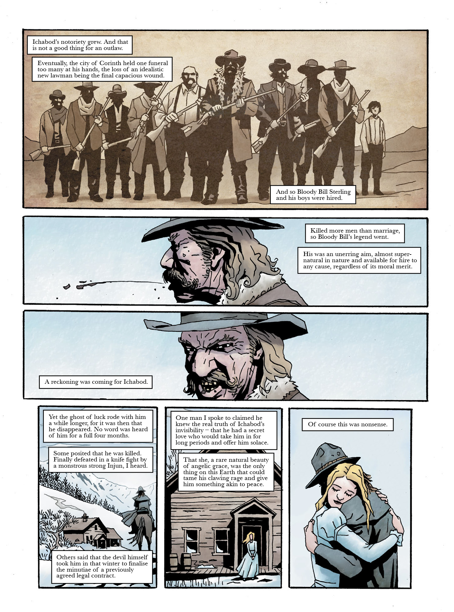 Read online The Grievous Journey of Ichabod Azrael (and the DEAD LEFT in His WAKE) comic -  Issue # TPB - 9