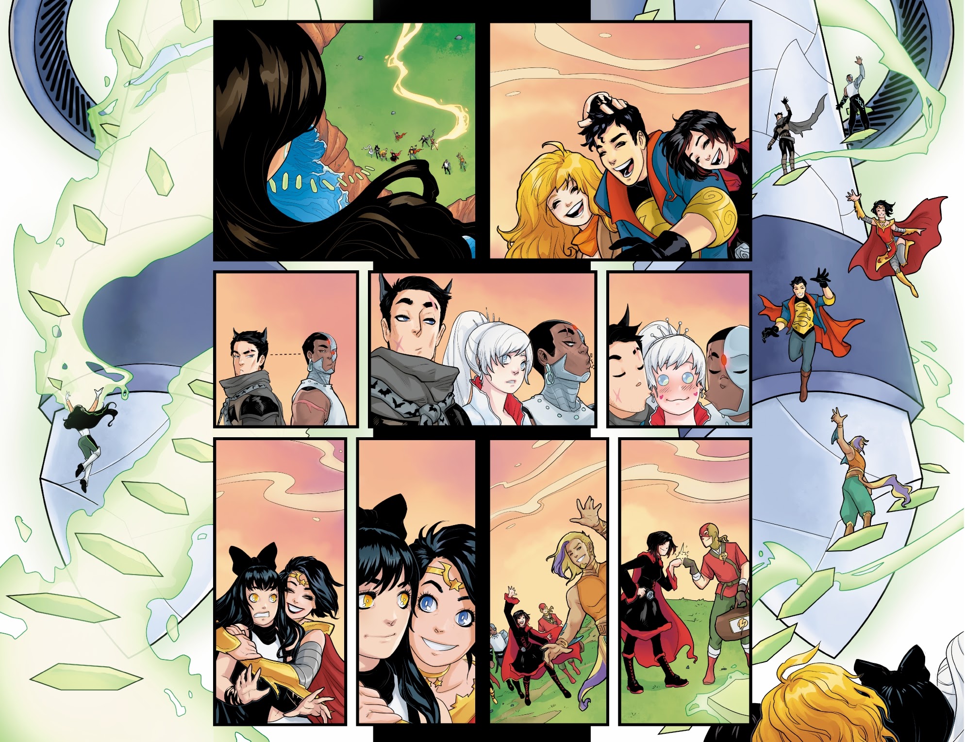 Read online RWBY/Justice League comic -  Issue #14 - 18