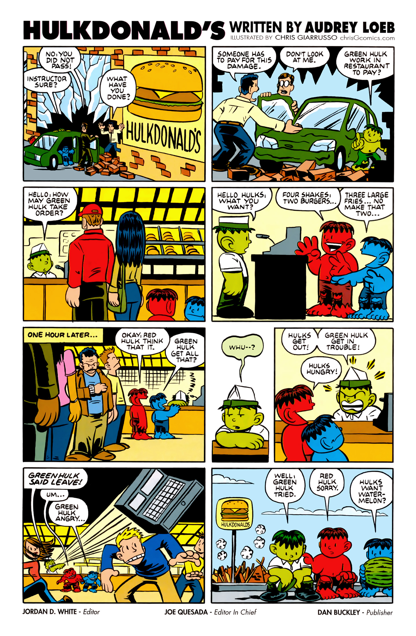 Read online Hulk-Sized Mini-Hulks comic -  Issue # Full - 14