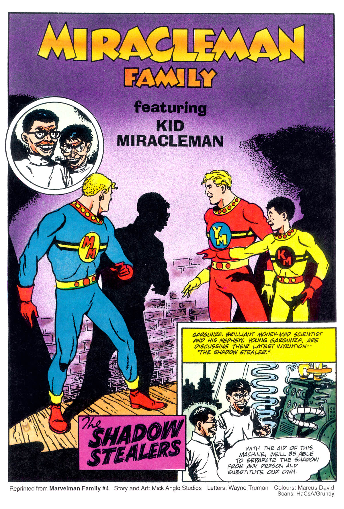 Read online Miracleman Family comic -  Issue #2 - 4